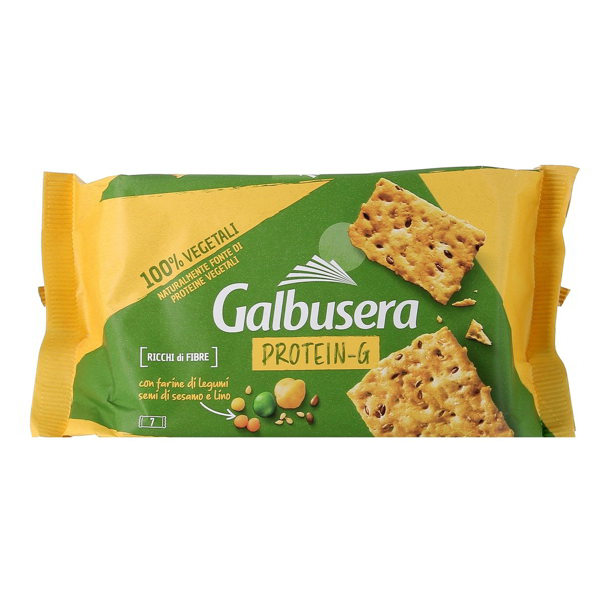 Galbusera-Protein-Cracker-Legumi-280-g Galbusera Protein Cracker Legumi 280 g - immagine 1