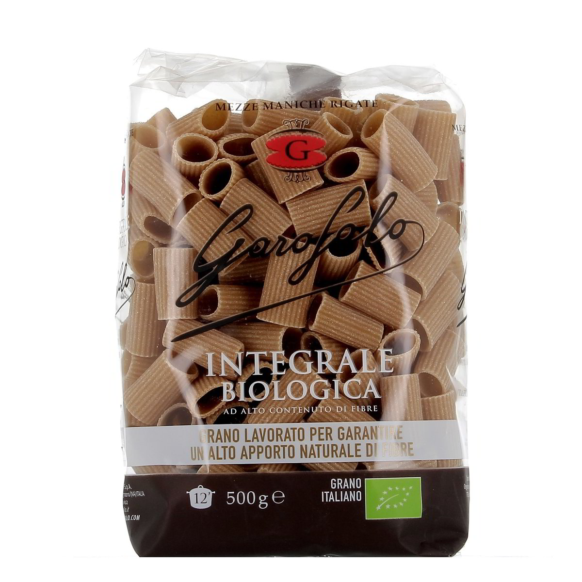 Garofalo-Mezze-Maniche-Integrali-Biologiche-500-g Garofalo Mezze Maniche Integrali Biologiche 500 g - immagine 1