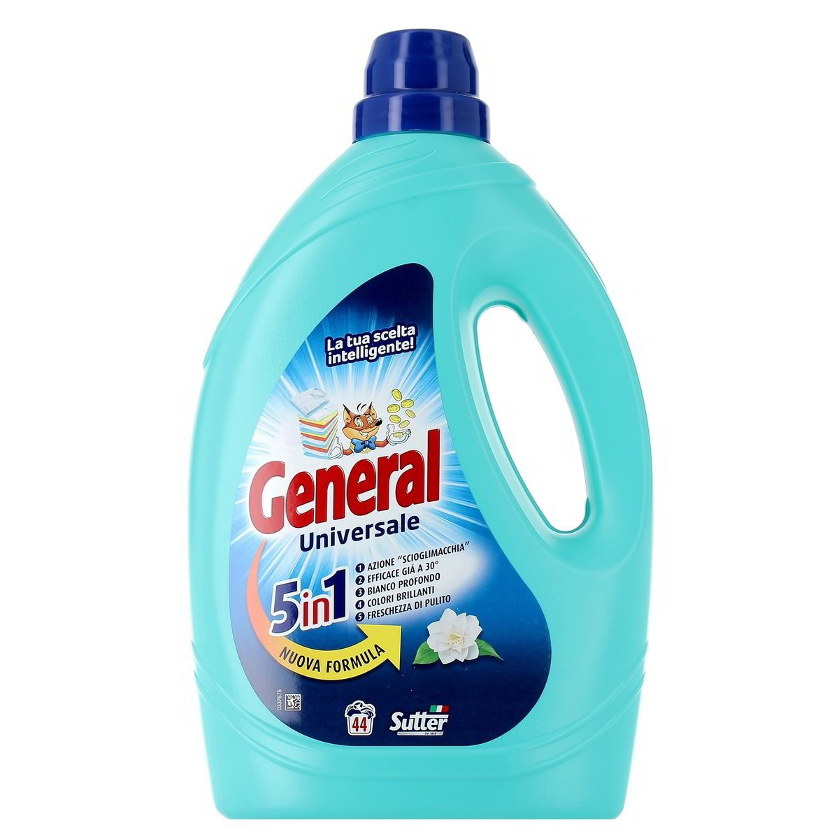 General-Lavaggio-Liquido-Universale-44-Lavaggi-198-L General Lavaggio Liquido Universale 44 Lavaggi 1,98 L - immagine 1