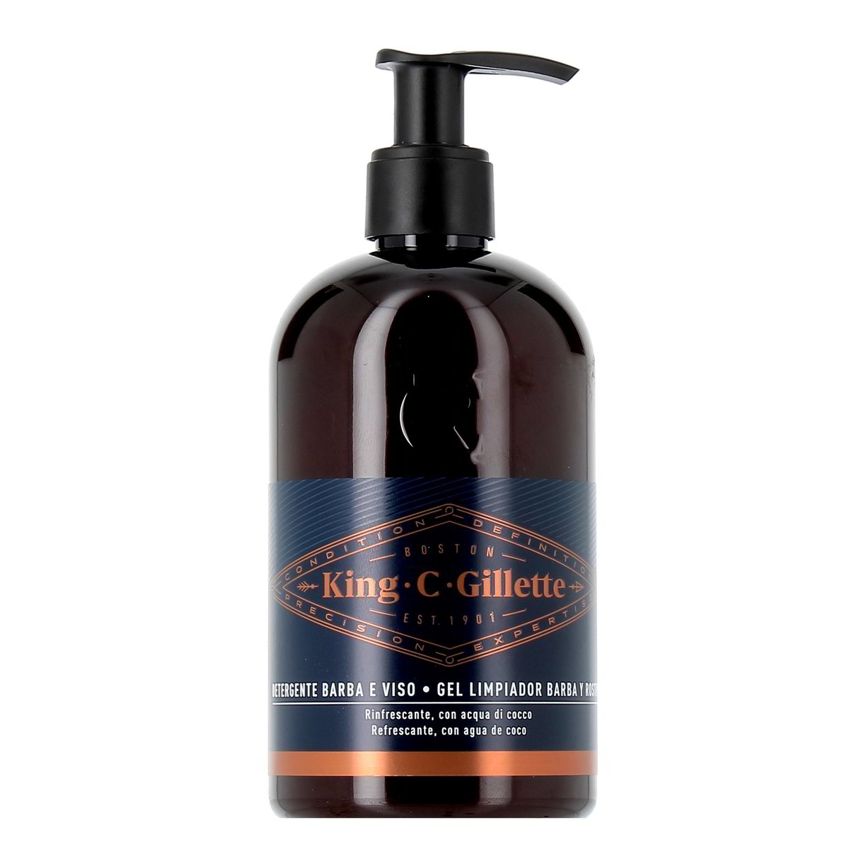 Gillette-King-C-Detergente-Barba-e-Viso-350-ml-1 Gillette King C. Detergente Barba e Viso 350 ml - immagine 1