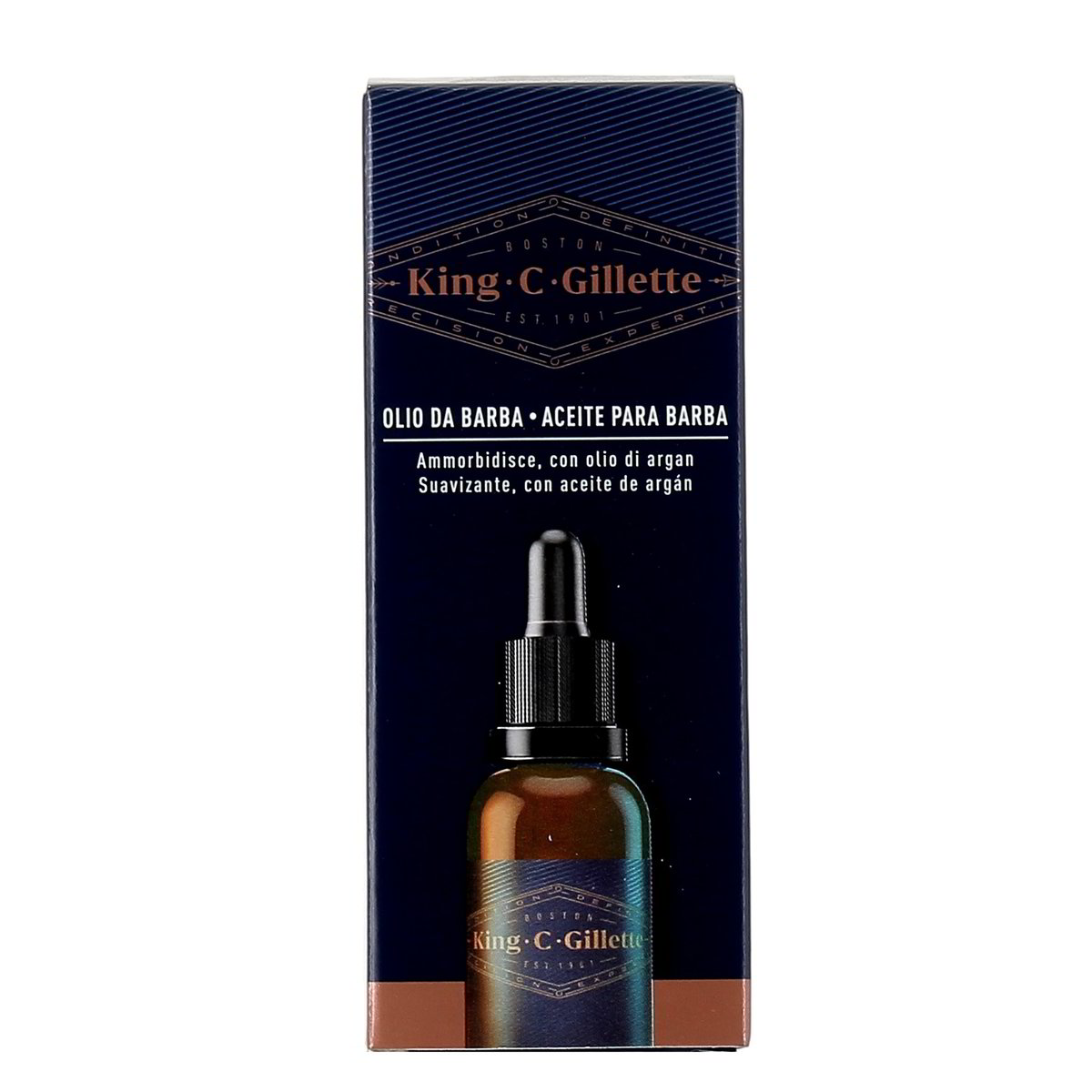 Gillette-King-C-Olio-Barba-30-ml-1 Gillette King C. Olio Barba 30 ml - immagine 1