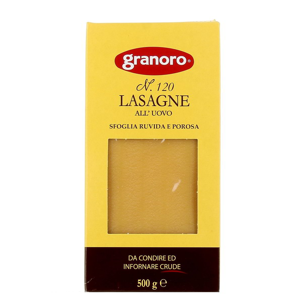 Granoro-Pasta-allUovo-Lasagne-500-g-1 Granoro Pasta all'Uovo Lasagne 500 g - immagine 1