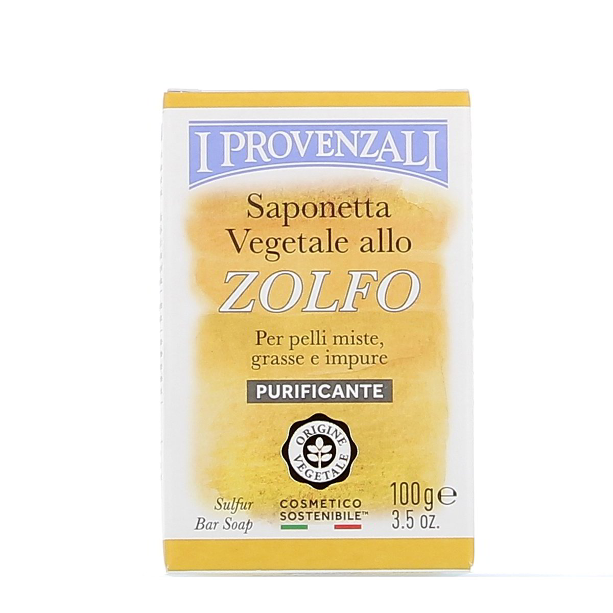 I-Provenzali-Saponetta-Zolfo-100-g-1 I Provenzali Saponetta Zolfo 100 g - immagine 1