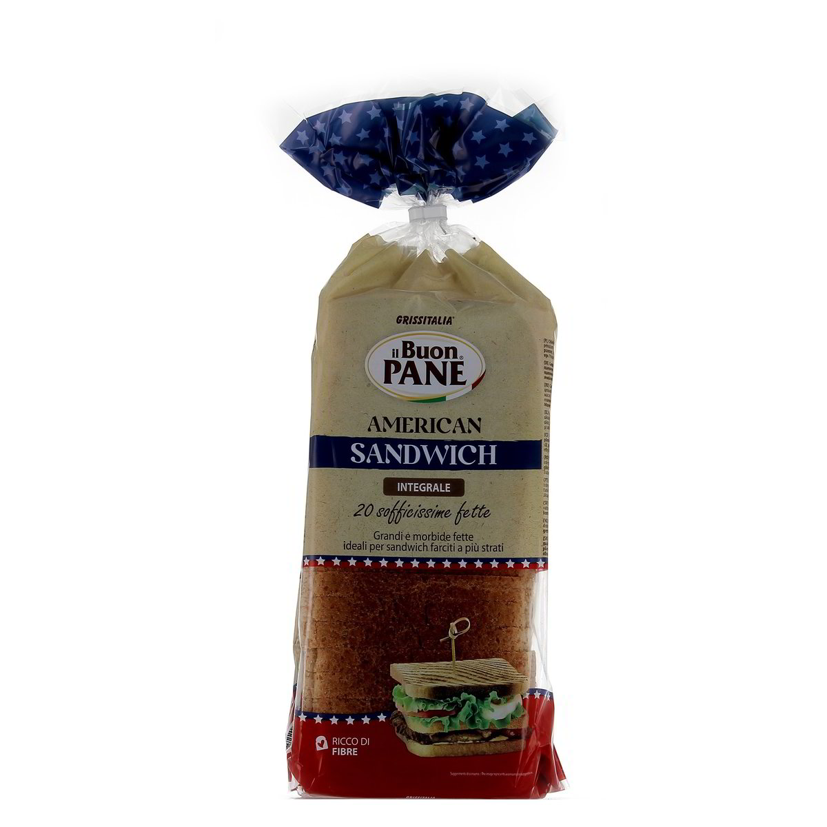 Il-Buon-Pane-American-Sandwich-Integrale-750-g Il Buon Pane American Sandwich Integrale 750 g - immagine 1