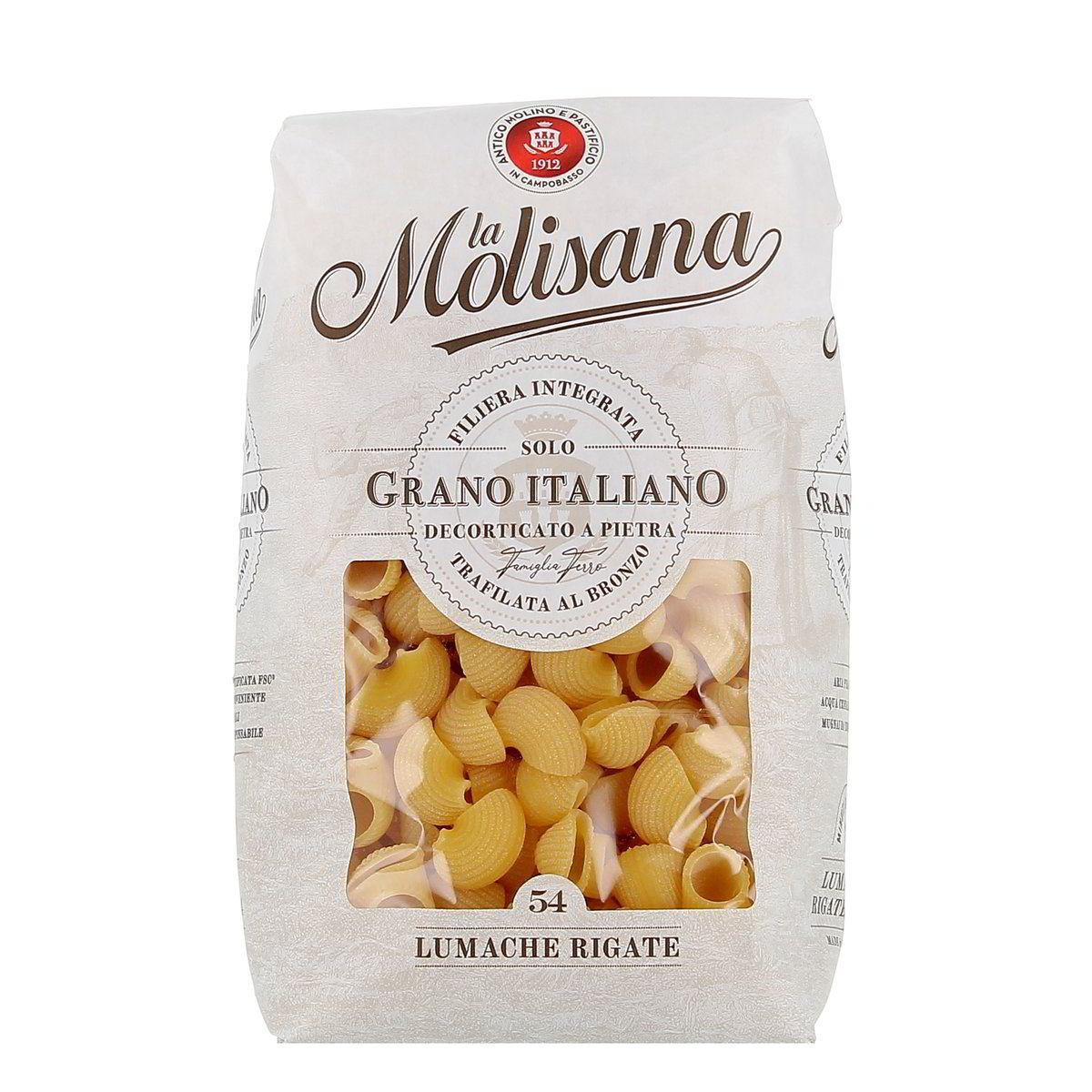 La-Molisana-Lumache-Rigate-N-54-500-g La Molisana Lumache Rigate N. 54 500 g - immagine 1