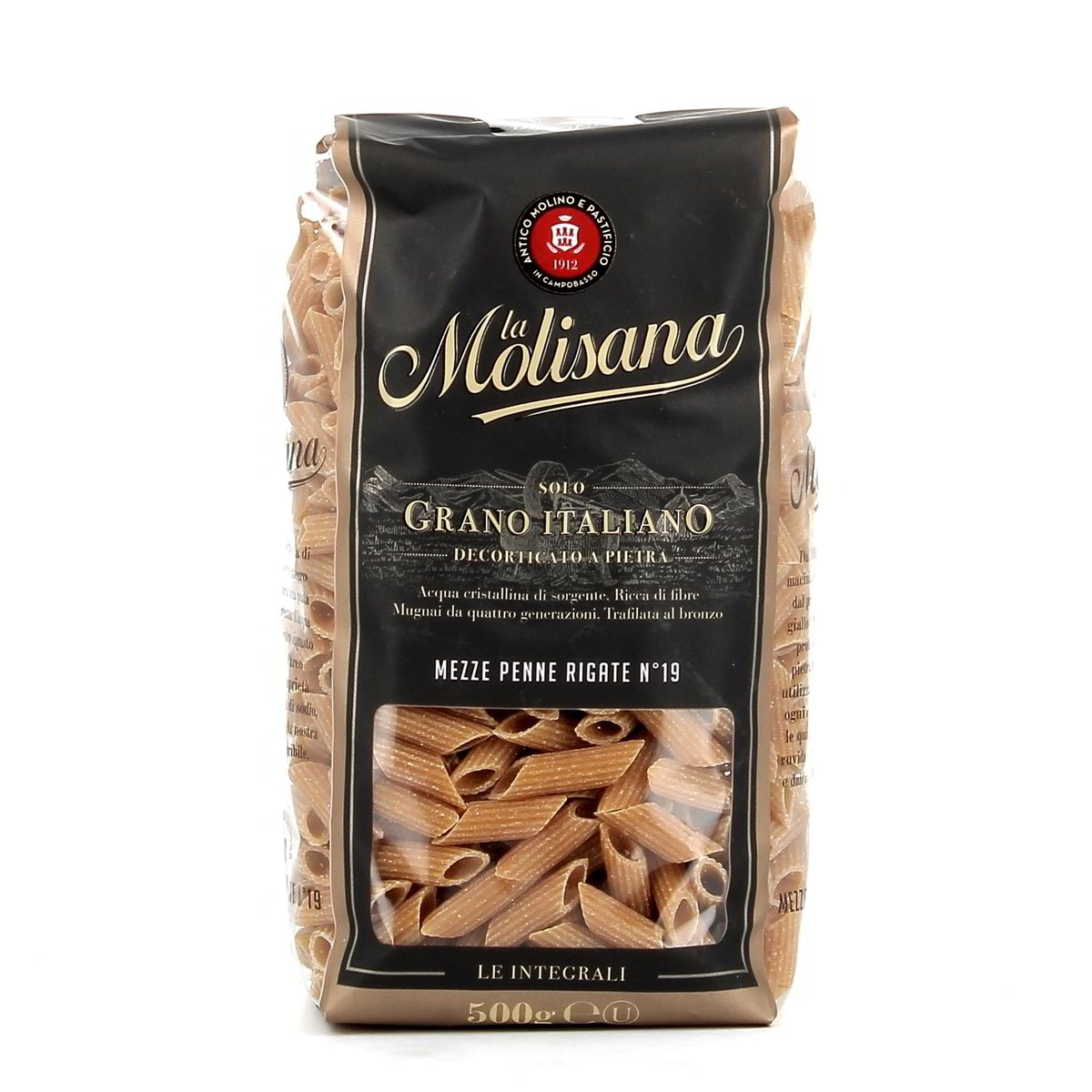 La-Molisana-Mezze-Penne-Rigate-N-19-500-g-1 La Molisana Mezze Penne Rigate N. 19 500 g - immagine 1