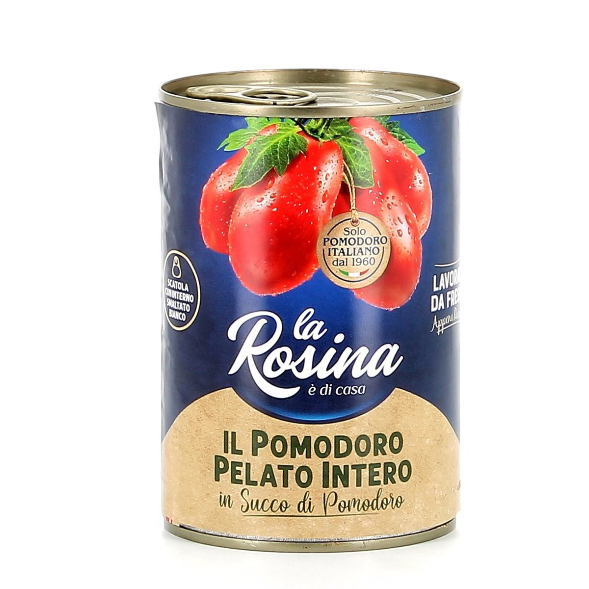 La-Rosina-Pomodori-Pelati-Roma-400-240-g-1 La Rosina Pomodori Pelati Roma 400/240 g - immagine 1