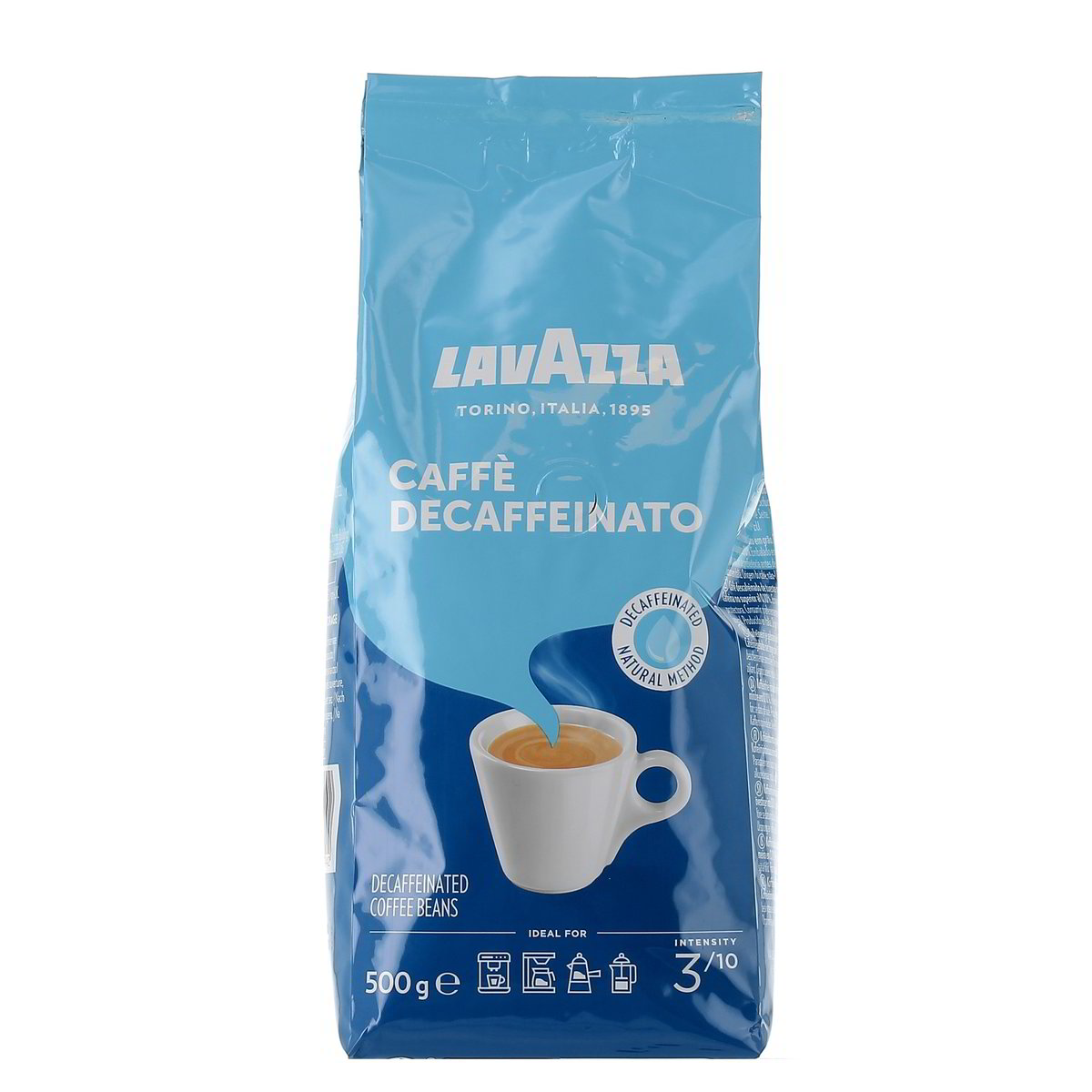 Lavazza-Caffe-in-Grani-Decaffeinato-Classico-500-g Lavazza Caffè in Grani Decaffeinato Classico 500 g - immagine 1
