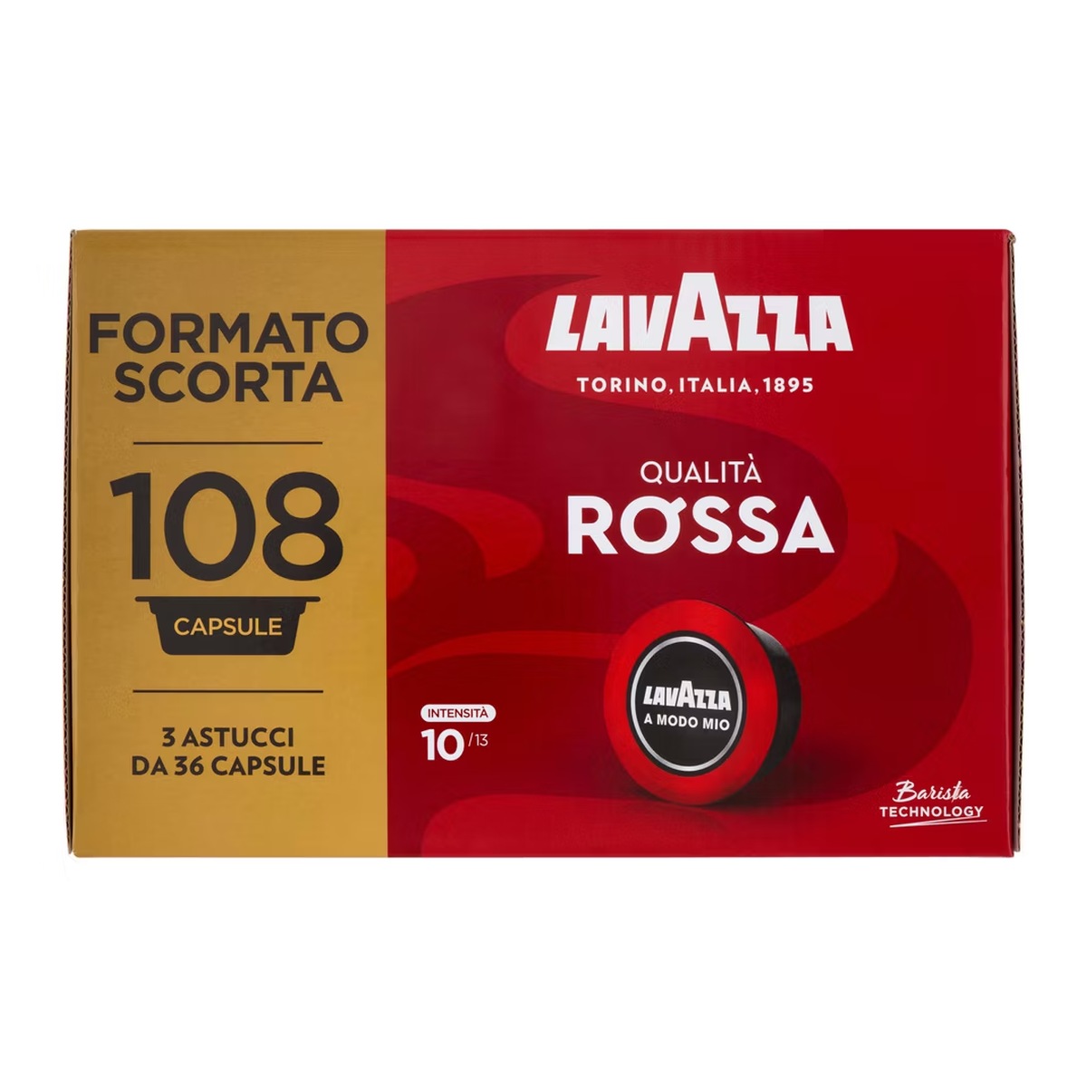 Lavazza-Capsule-A-Modo-Mio-Qualita-Rossa-x108-810-g Lavazza Capsule A Modo Mio Qualità Rossa x108 810 g - immagine 1