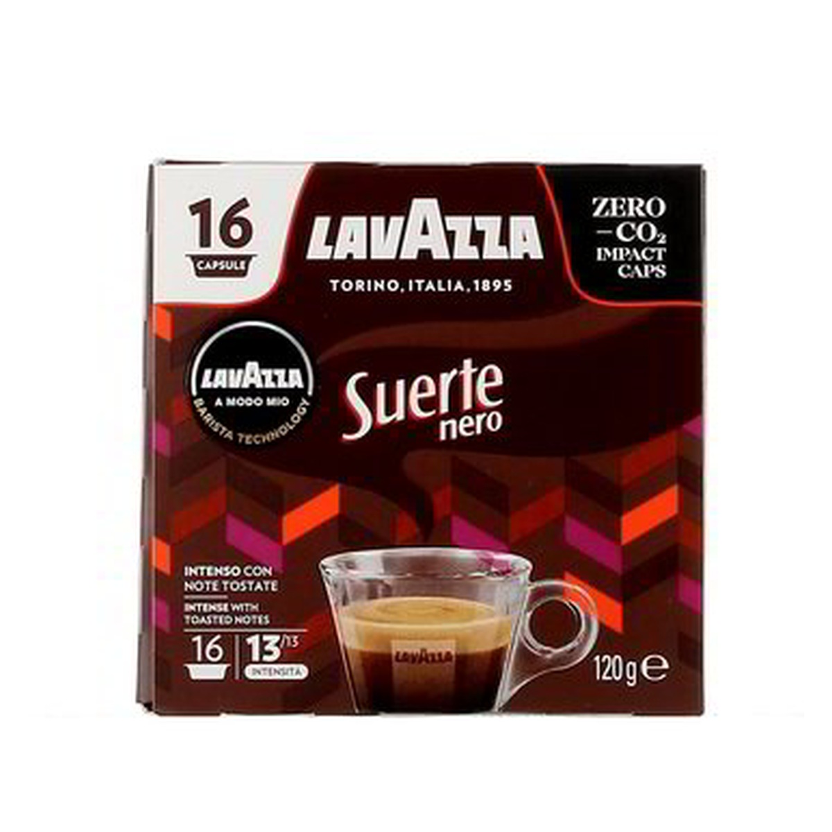 Lavazza-Capsule-Caffe-Suerte-Nero-x-16 Lavazza Capsule Caffè Suerte Nero x 16 - immagine 1