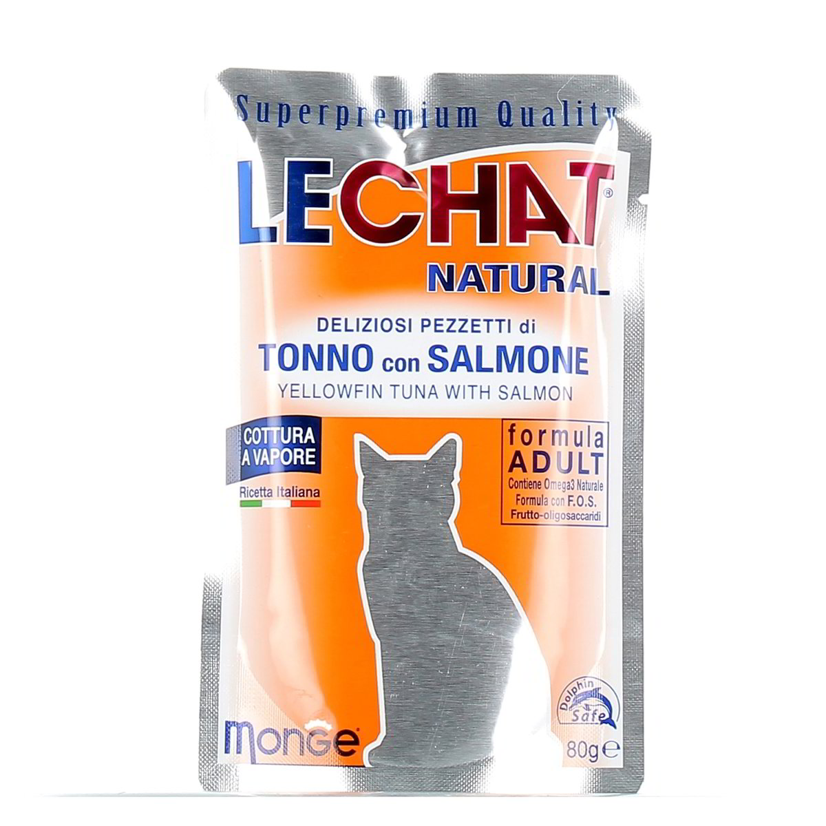 Le-Chat-Buste-Natural-Tonno-Salmone-80-g-1 Le Chat Buste Natural Tonno/Salmone 80 g - immagine 1