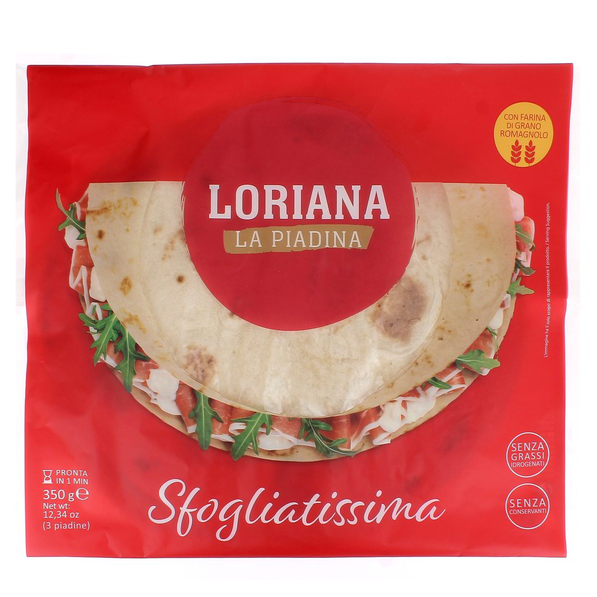 Loriana-Piadina-Sfogliatissima-350-g-1 Loriana Piadina Sfogliatissima 350 g - immagine 1