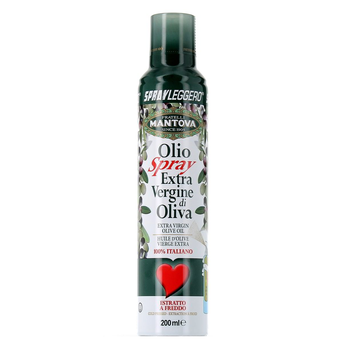 Mantova-Olio-Extra-Vergine-di-Oliva-Spray-200-ml Mantova Olio Extra Vergine di Oliva Spray 200 ml - immagine 1
