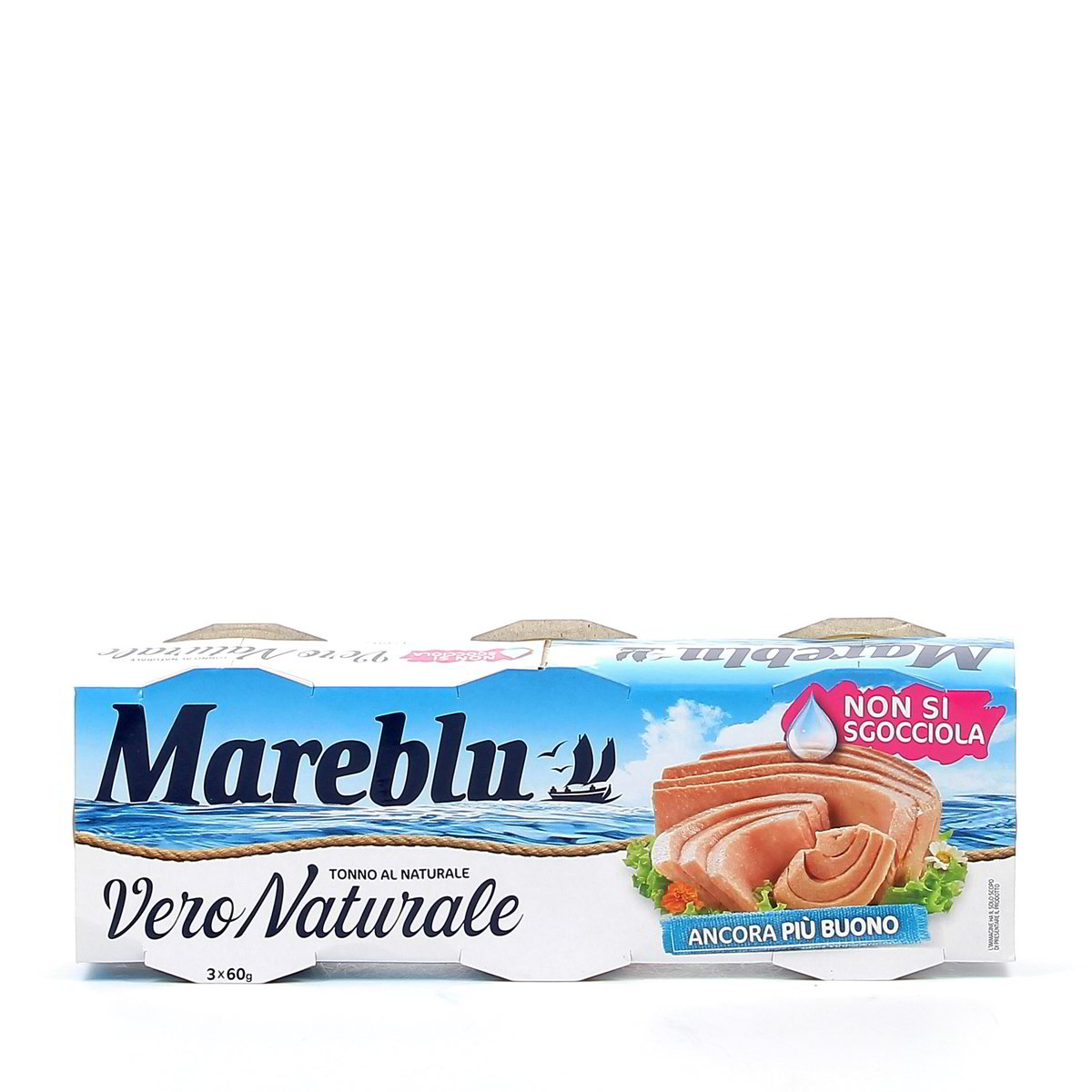 Mareblu-Tonno-Naturale-3-x-60-g Mareblu Tonno Naturale 3 x 60 g - immagine 1