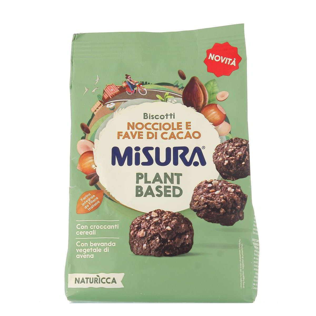Misura-Biscotti-Naturaricca-Cacao-e-Nocciole-260-g-1 Misura Biscotti Naturaricca Cacao e Nocciole 260 g - immagine 1