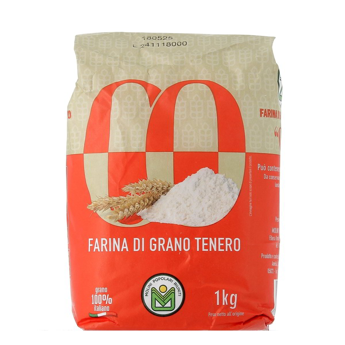Molini-Popolari-Riuniti-Farina-Tipo-00-1-kg-1 Molini Popolari Riuniti Farina Tipo 00 1 kg - immagine 1