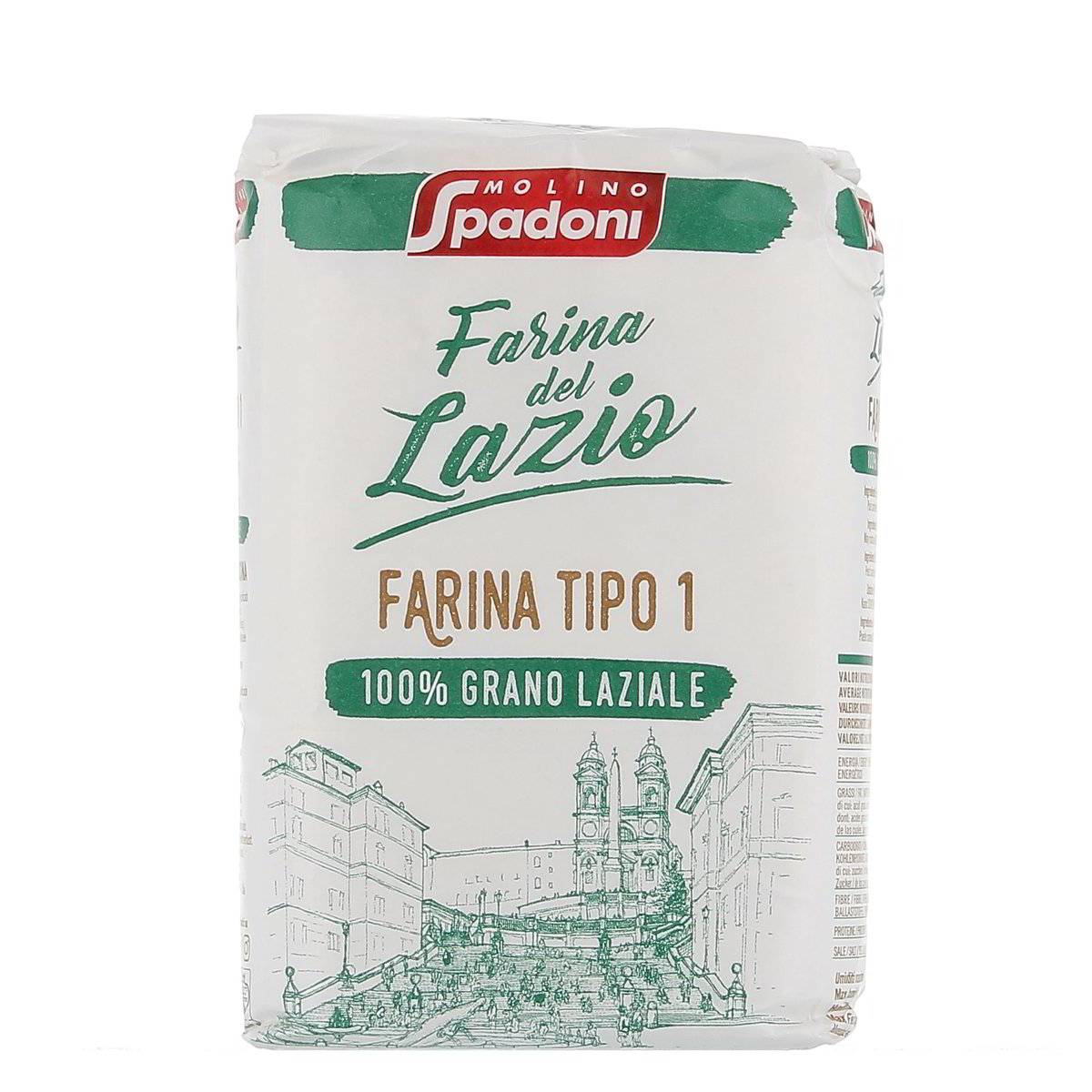 Molino-Spadoni-Farina-Tipo-1-Lazio-1-kg-1 Molino Spadoni Farina Tipo 1 Lazio 1 kg - immagine 1