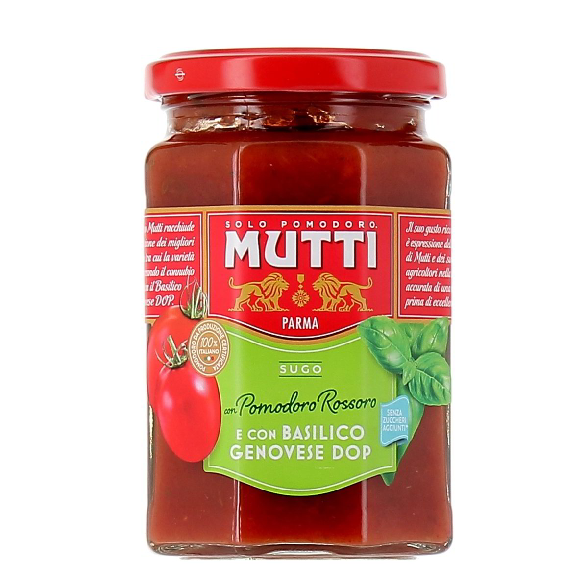 Mutti-Sugo-Rosso-Basilico-280-g Mutti Sugo Rosso Basilico 280 g - immagine 1