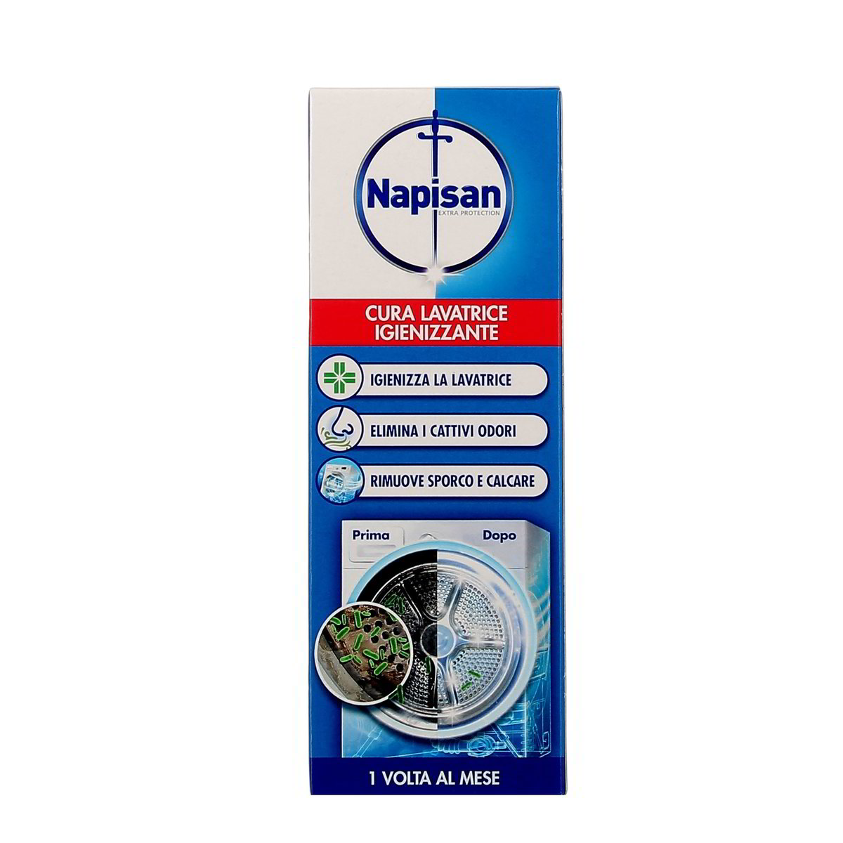 Napisan-Cura-Lavatrice-Disinfettante-250-ml Napisan Cura Lavatrice Disinfettante 250 ml - immagine 1