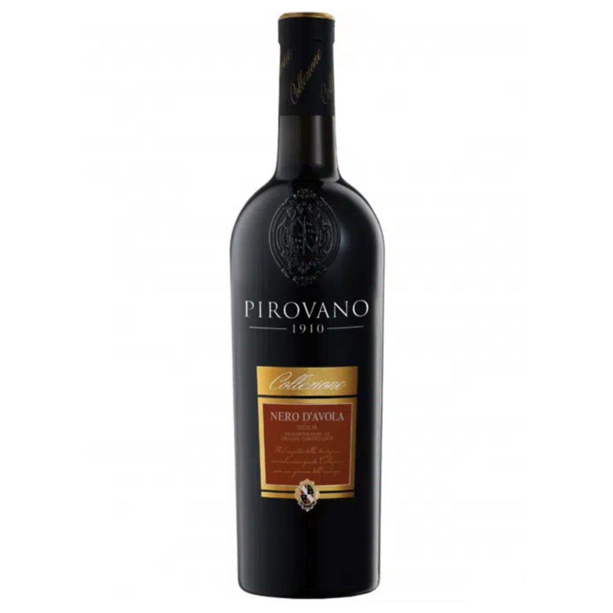 Nero Avola Pirovano 1910 | Nero d'Avola Sicilia DOC - 75 cl - immagine 1