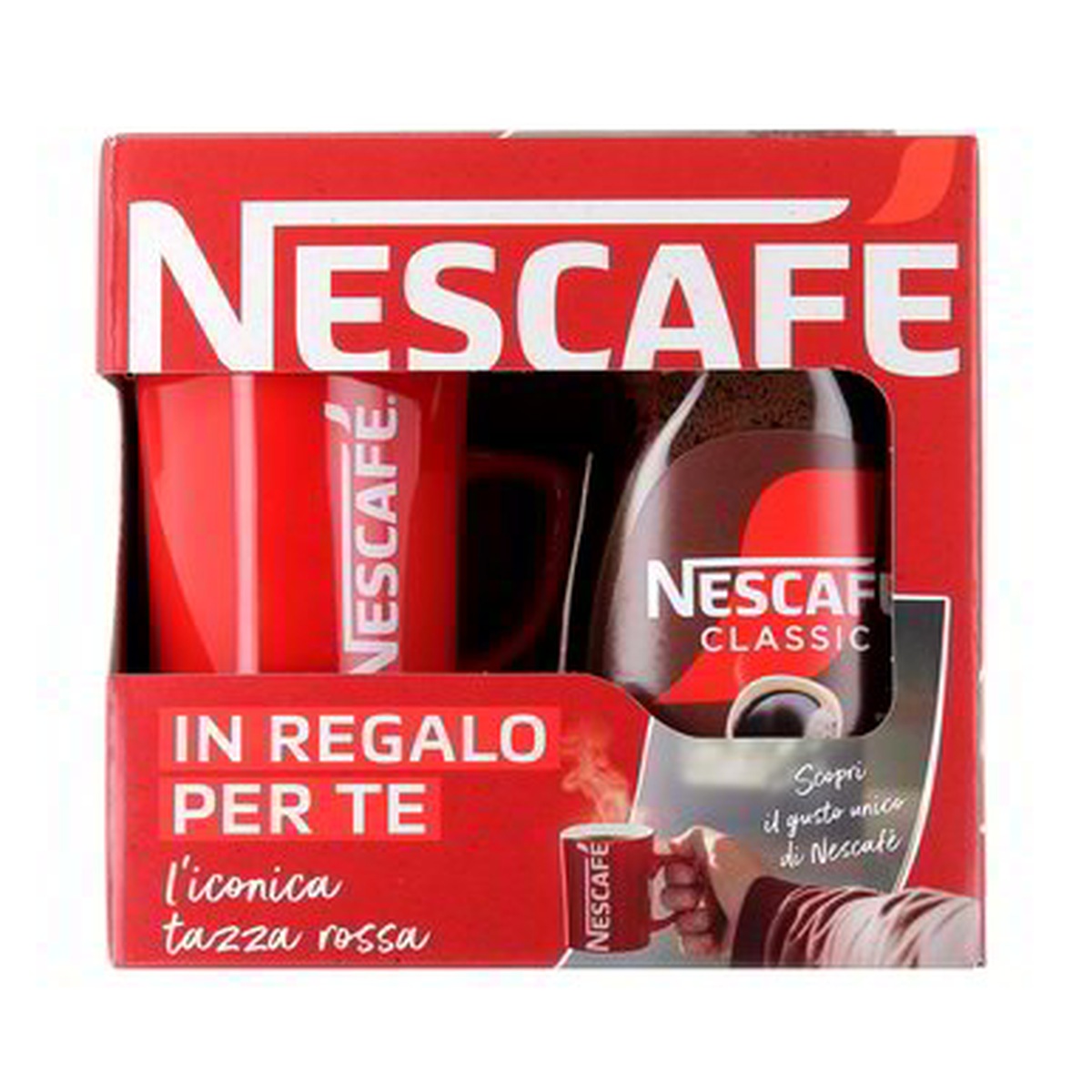 Nescafe-Classic-200-g-Red-Mug Nescafé Classic 200 g + Red Mug - immagine 1