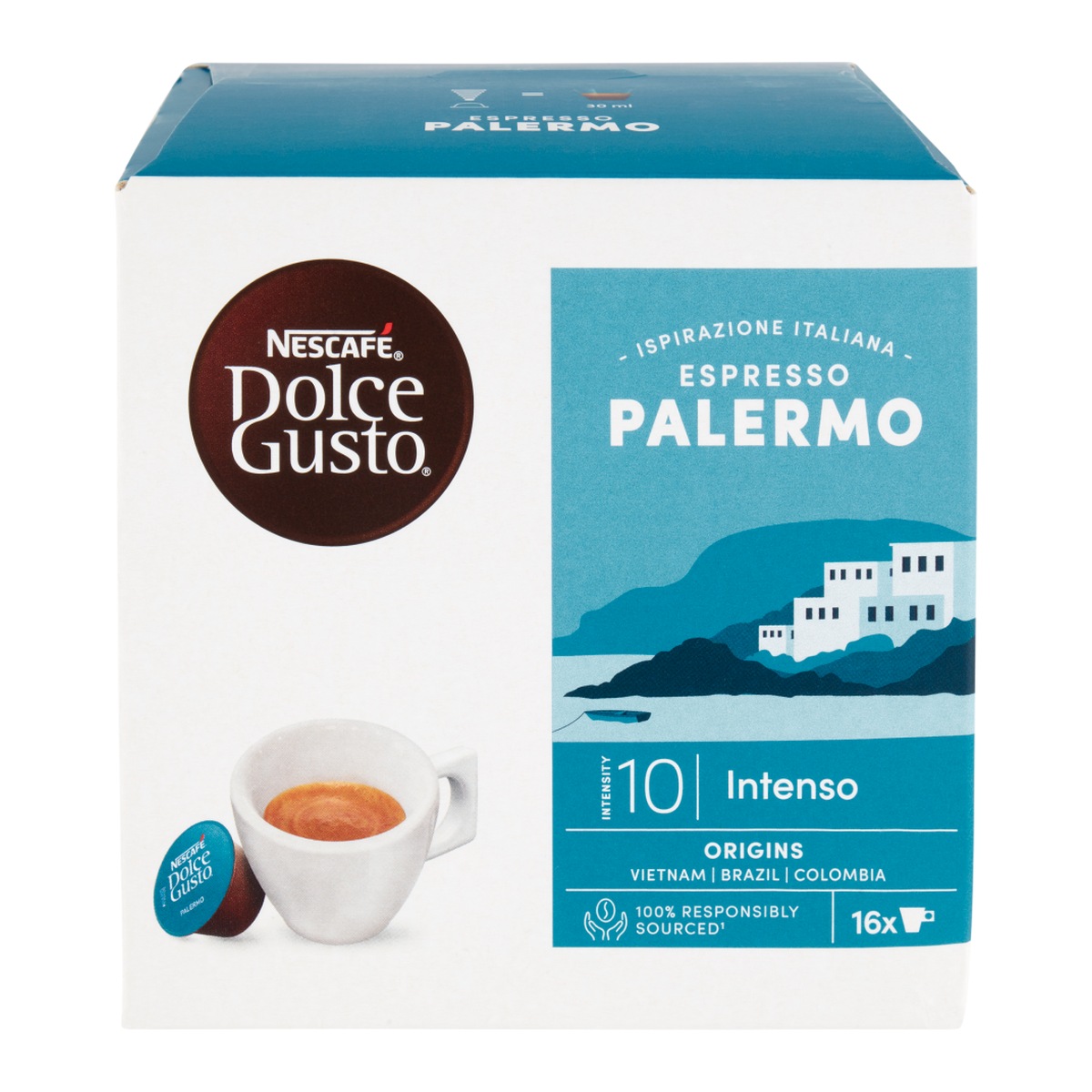 Nescafe-Dolce-Gusto-x16-Espresso-Palermo-Capsule Nescafé Dolce Gusto x16 Espresso Palermo Capsule - immagine 1