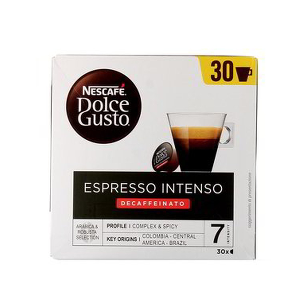 Nescafe-Dolce-Gusto-x30-Intenso-Decaffeinato-Capsule Nescafé Dolce Gusto x30 Intenso Decaffeinato Capsule - immagine 1