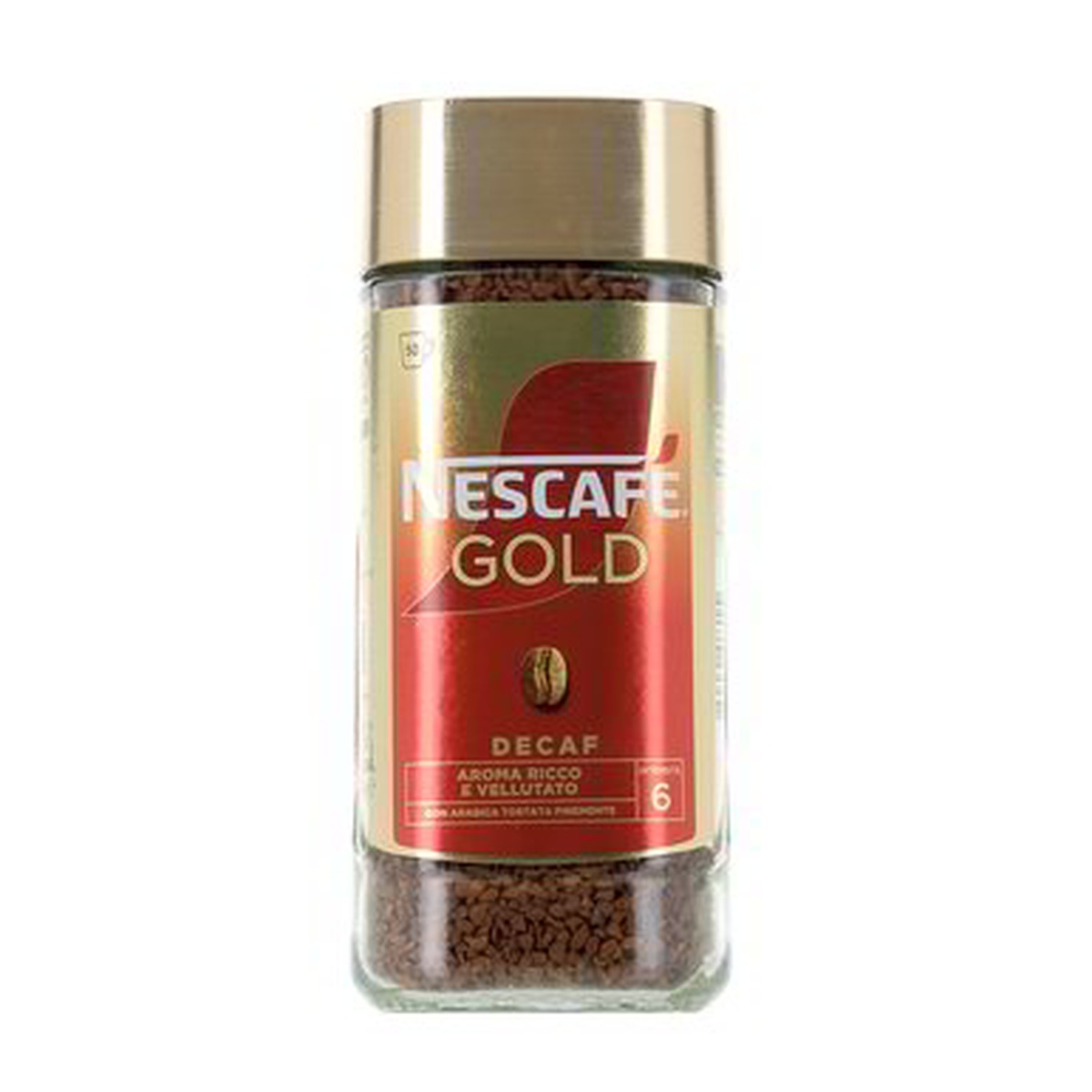 Nescafe-Gold-Decaffeinato-100-g Nescafé Gold Decaffeinato 100 g - immagine 1