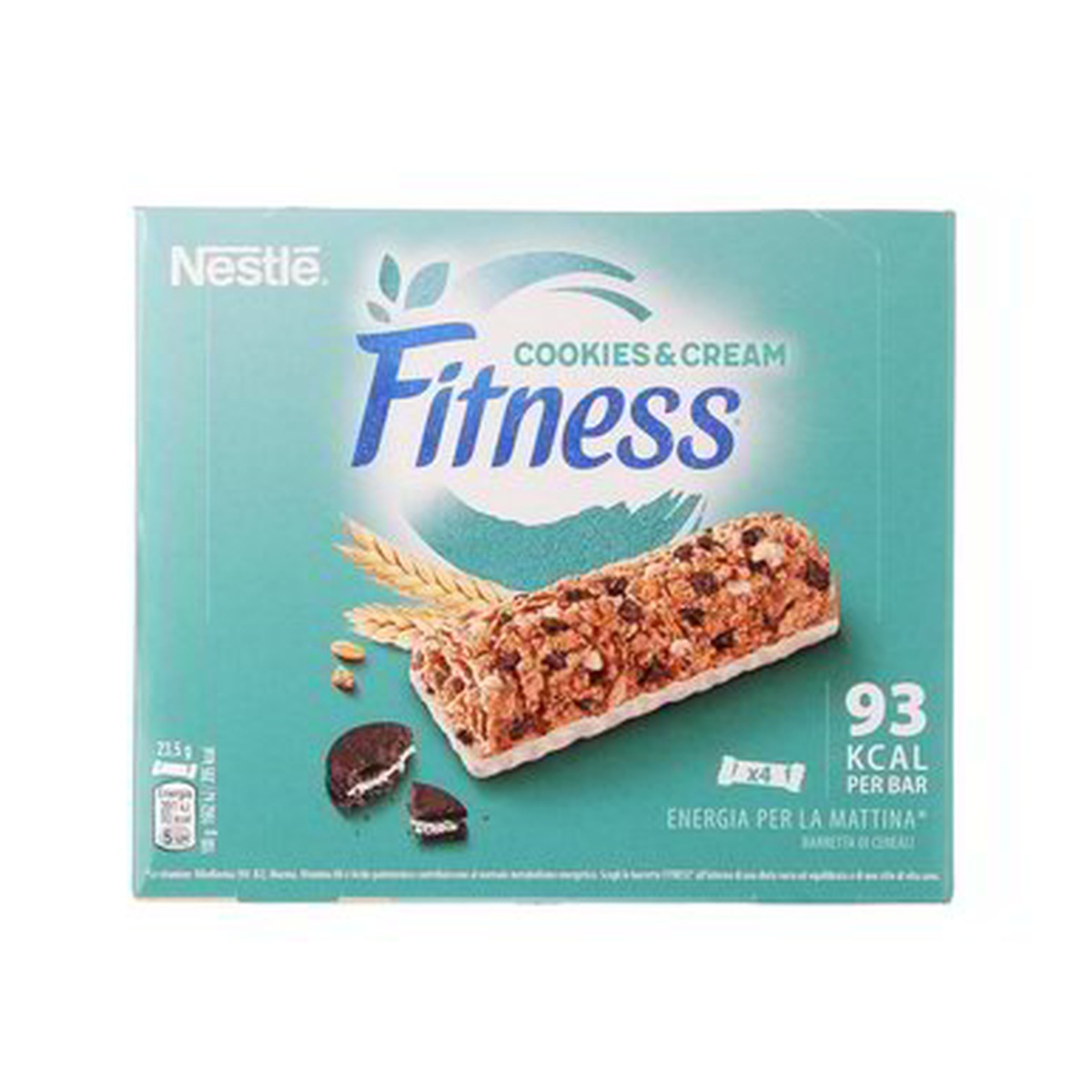 Nestle-Barrette-Cookies-Cream-x4-94-g Nestlé Barrette Cookies & Cream x4 94 g - immagine 1