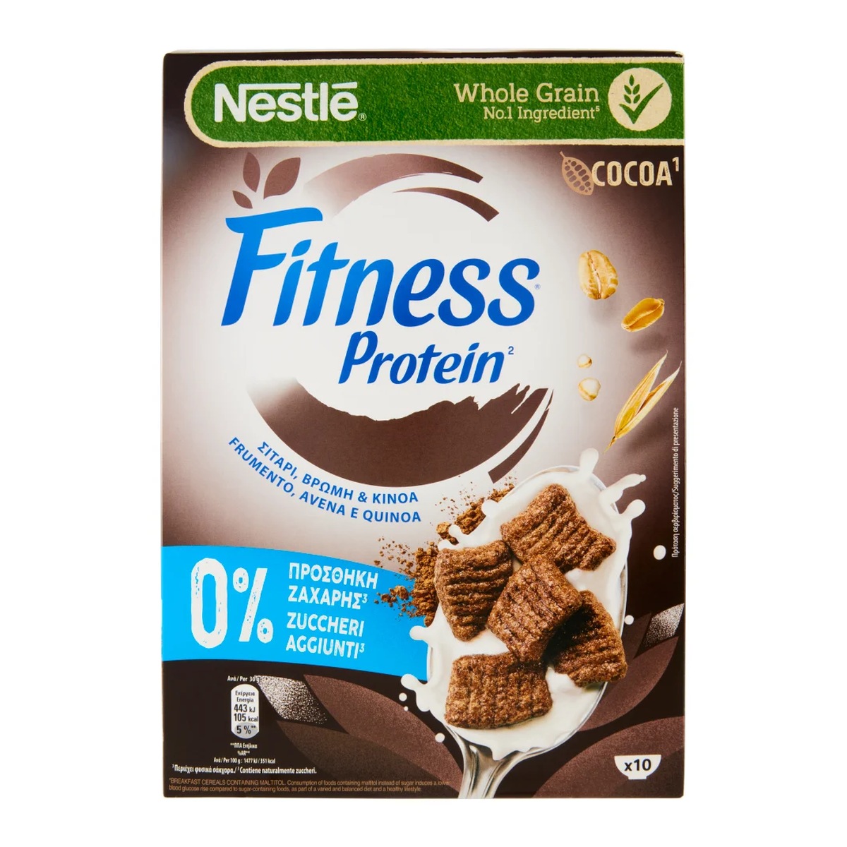 Nestle-Fitness-Protein-Cacao-310-g Nestlé Fitness Protein Cacao 310 g - immagine 1