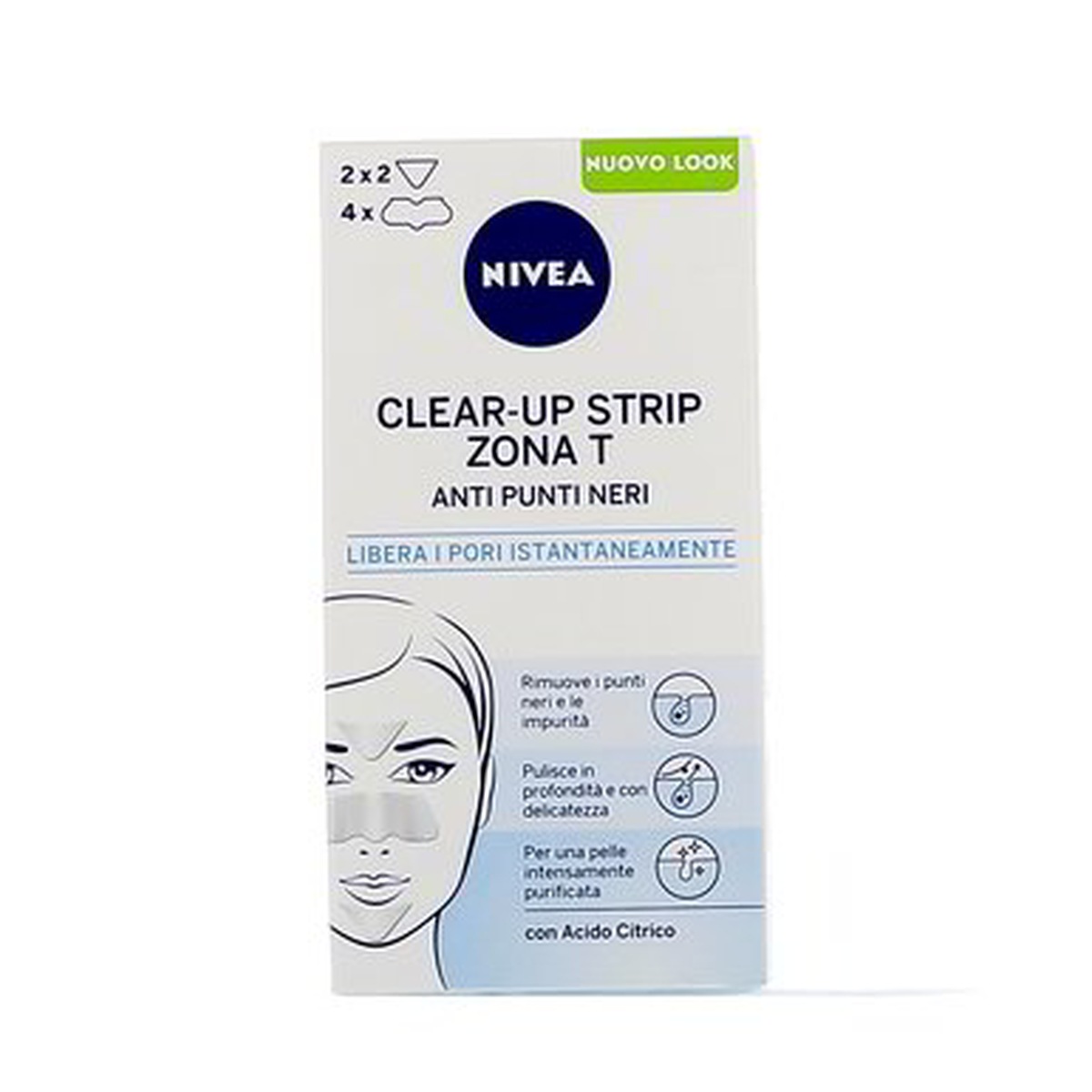 Nivea-Clear-Up-Strip-Anti-Punti-Neri-x-6 Nivea Clear Up Strip Anti Punti Neri x 6 - immagine 1