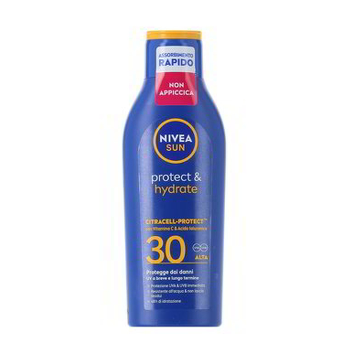 Nivea-Latte-Solare-Protezione-e-Idratazione-FP30-200-ml Nivea Latte Solare Protezione e Idratazione FP30 200 ml - immagine 1