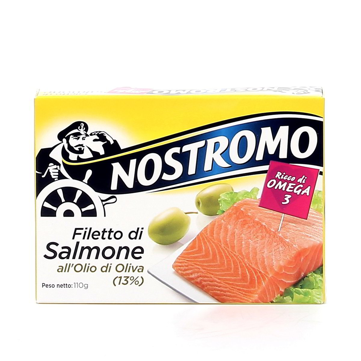 Nostromo-Filetti-di-Salmone-Olio-dOliva-110-77-g Nostromo Filetti di Salmone Olio d'Oliva 110/77 g - immagine 1