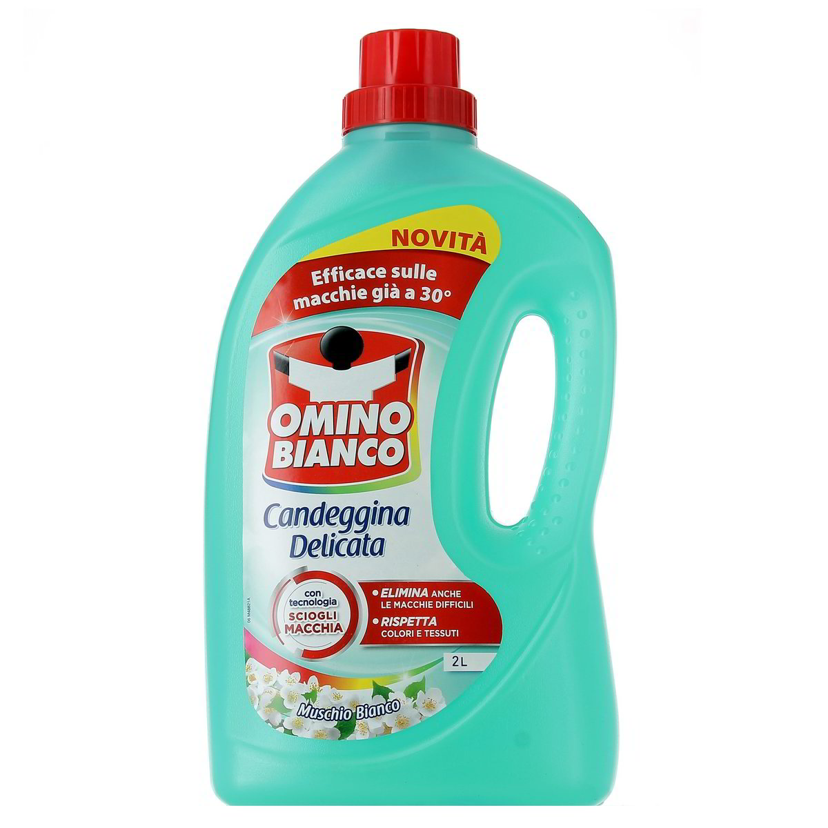 Omino-Bianco-Candeggina-Delicata-2-L-1 Omino Bianco Candeggina Delicata 2 L - immagine 1