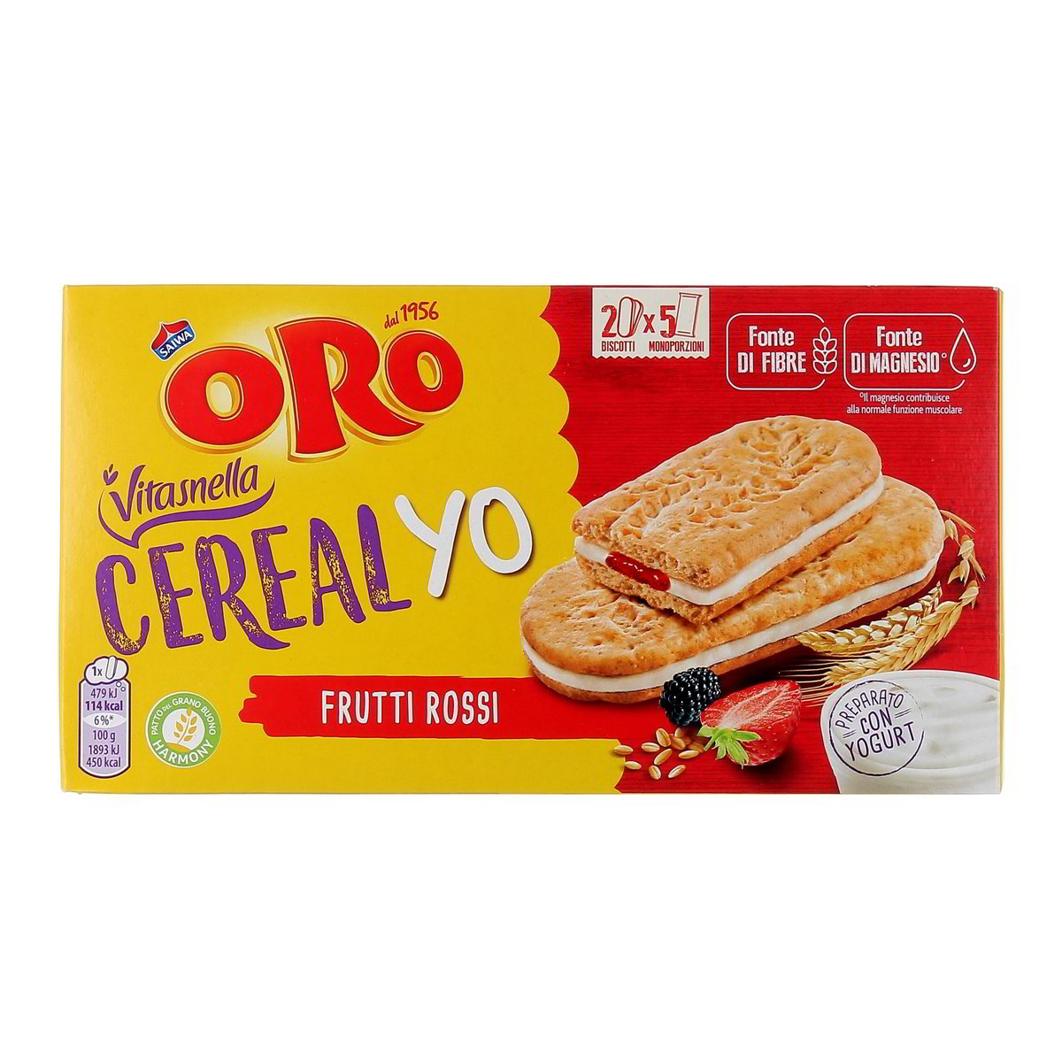 Oro-Vitasnella-Cereal-Yo-Frutti-Rossi-253-g-1 Oro Vitasnella Cereal Yo Frutti Rossi 253 g - immagine 1