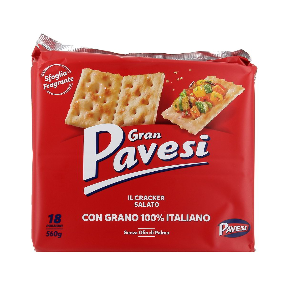 Pavesi-Crackers-Salati-560-g Pavesi Crackers Salati 560 g - immagine 1