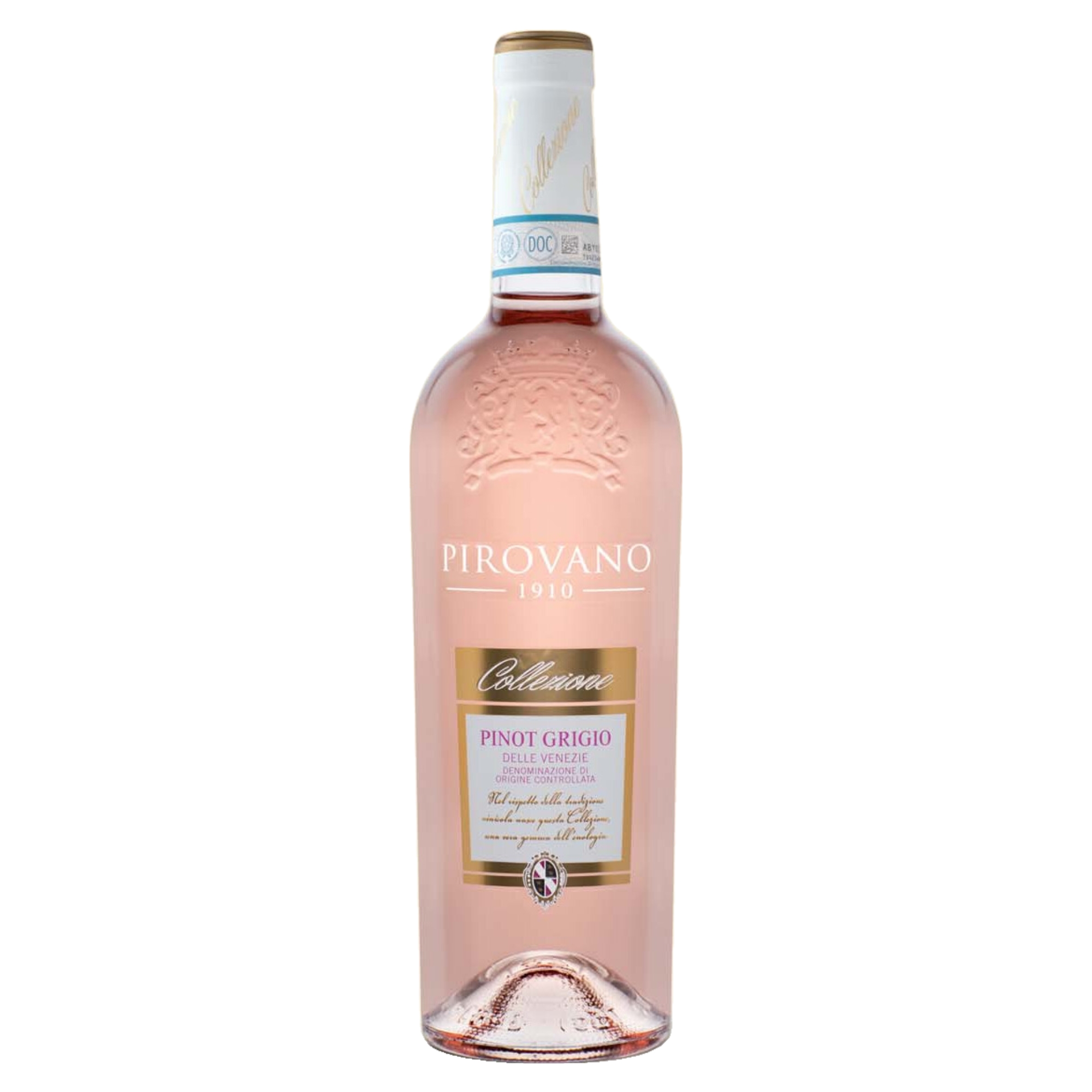 Pirovano Pino Grigio delle venezie rosato Pirovano 1910 | Pinot Grigio delle Venezie - 75 cl - immagine 1