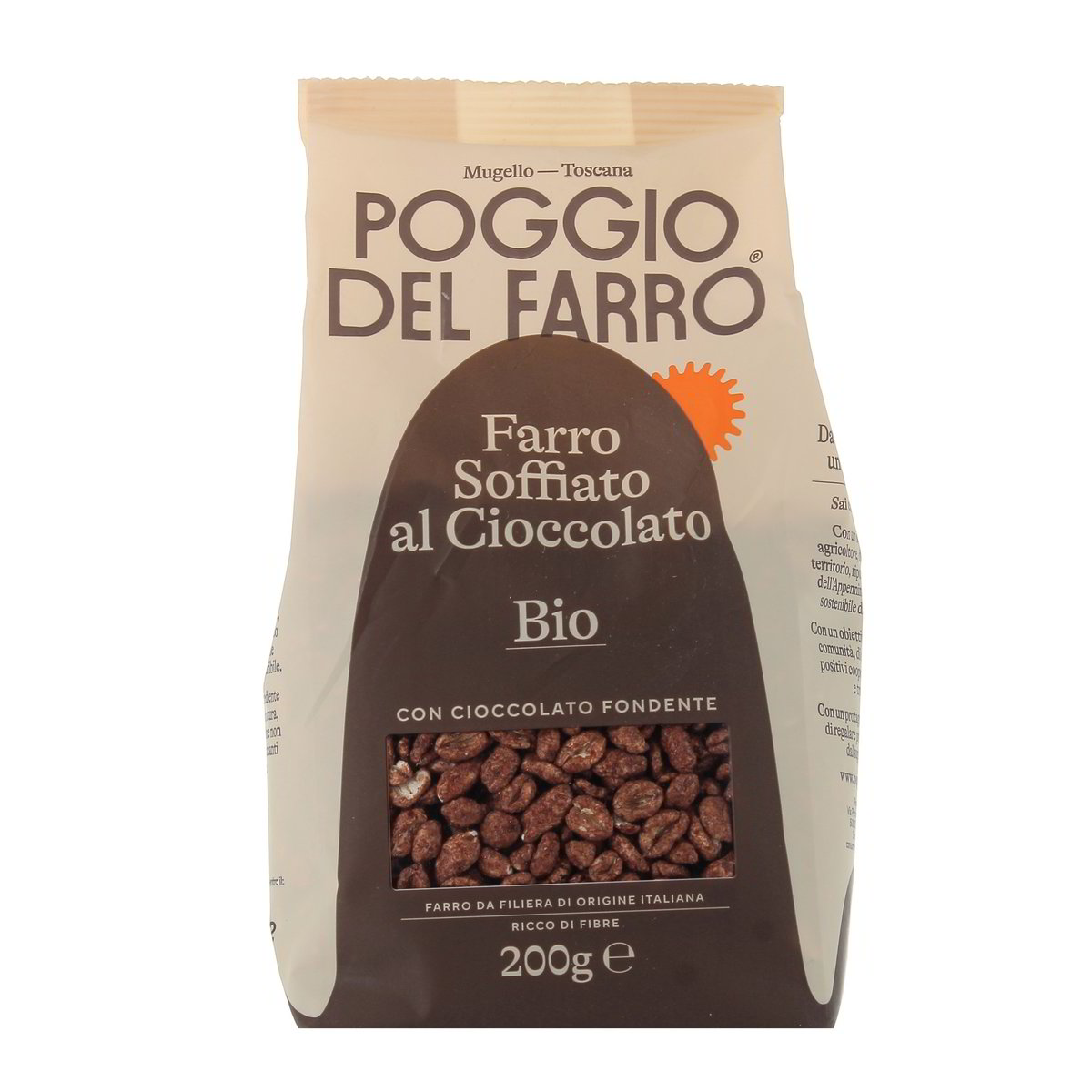 Poggio-del-Farro-Farro-Soffiato-Cioccolato-Biologico-200-g Poggio del Farro - Farro Soffiato Cioccolato Biologico 200 g - immagine 1