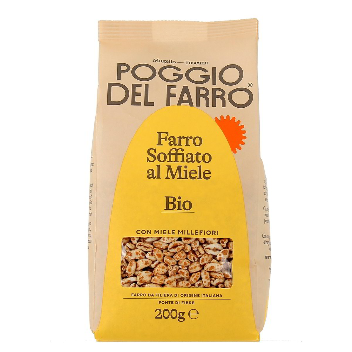 Poggio-del-Farro-Farro-Soffiato-Miele-Bio-200-g Poggio del Farro - Farro Soffiato Miele Bio 200 g - immagine 1