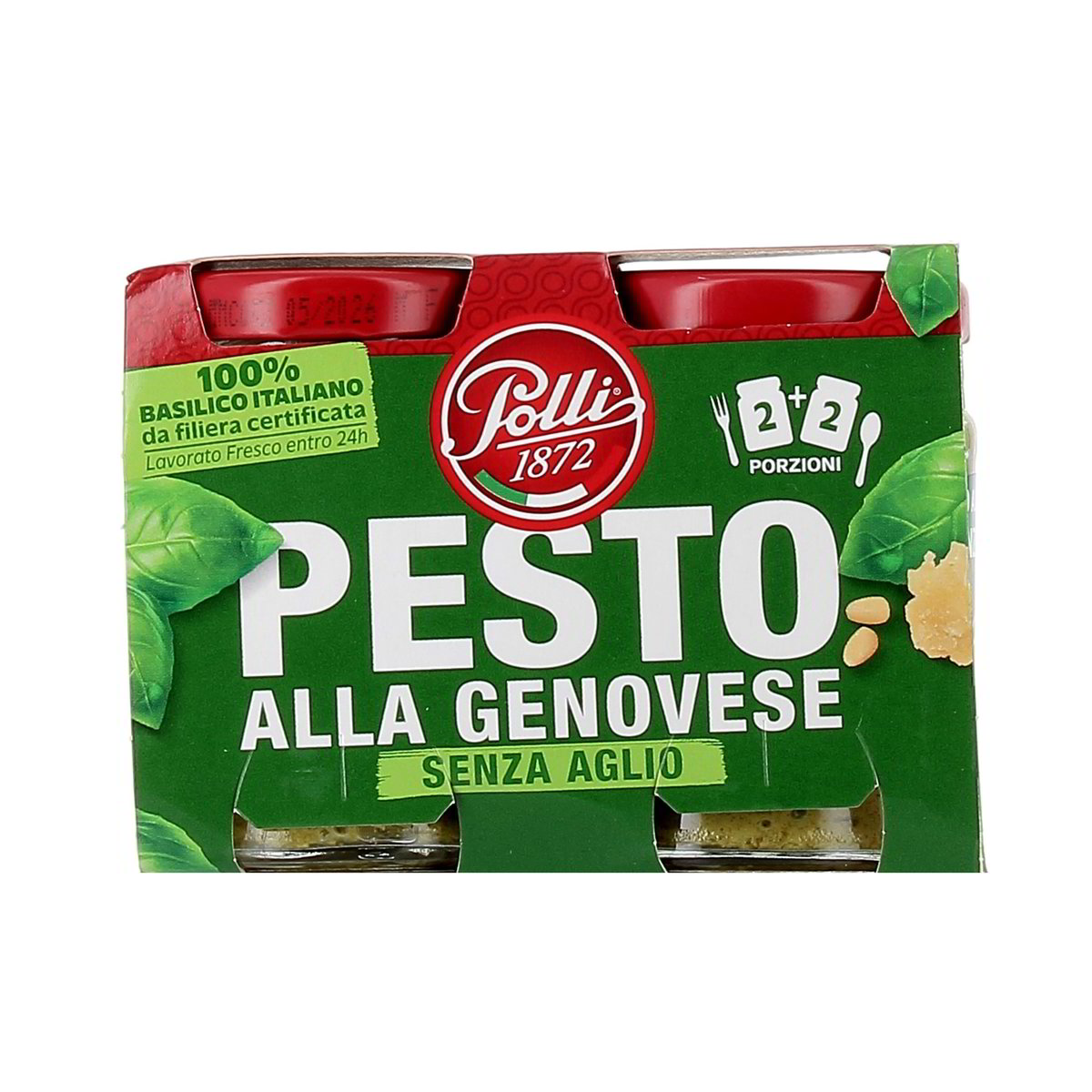 Polli-Pesto-Alla-Genovese-Senza-Aglio-2-x-90-g-1 Polli Pesto Alla Genovese Senza Aglio 2 x 90 g - immagine 1