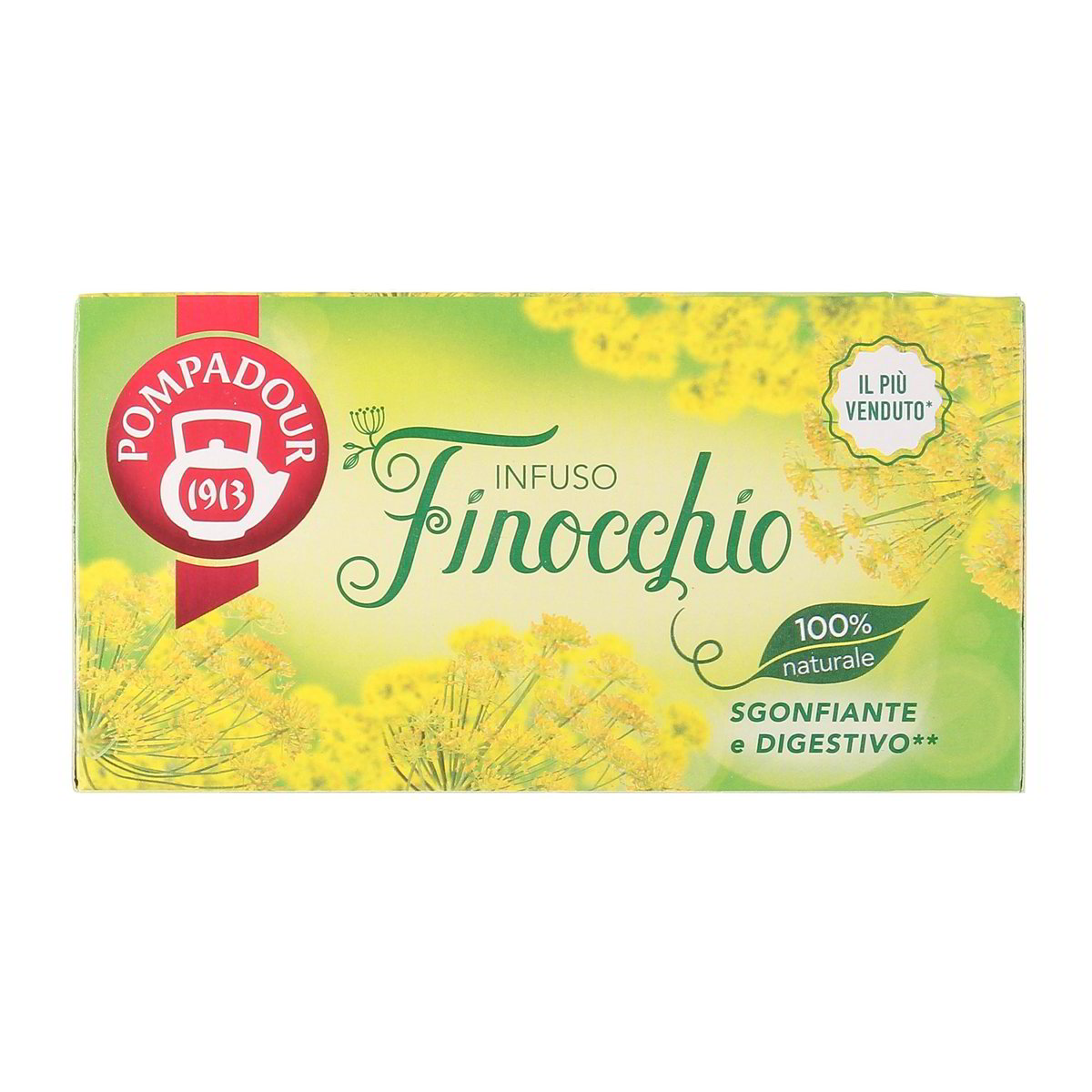 Pompadour-Infuso-Finocchio-20-Filtri-40-g-1 Pompadour Infuso Finocchio 20 Filtri 40 g - immagine 1