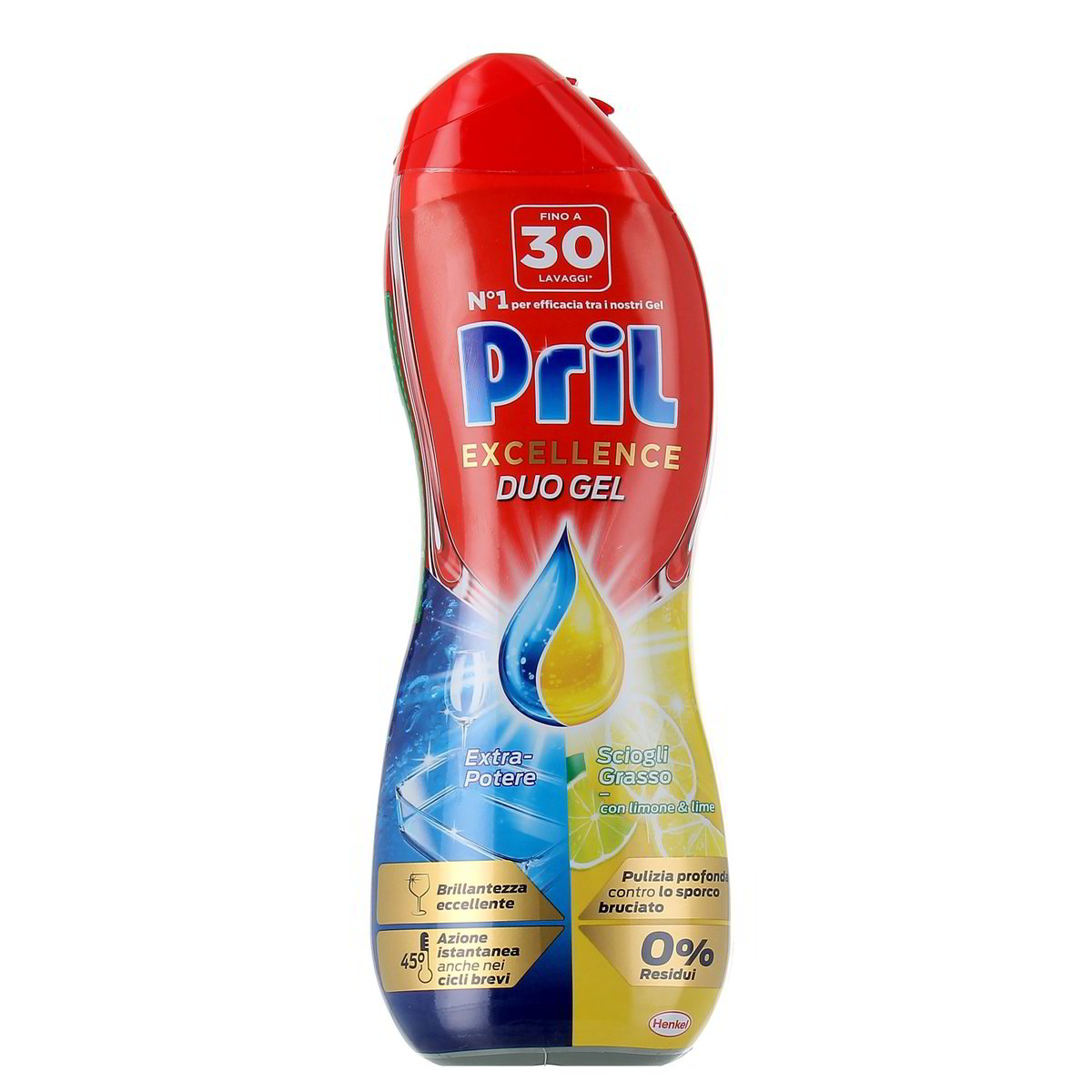 Pril-Gel-Excellence-Sciogli-Grasso-3-x-540-ml Pril Gel Excellence Sciogli Grasso 3 x 540 ml - immagine 1