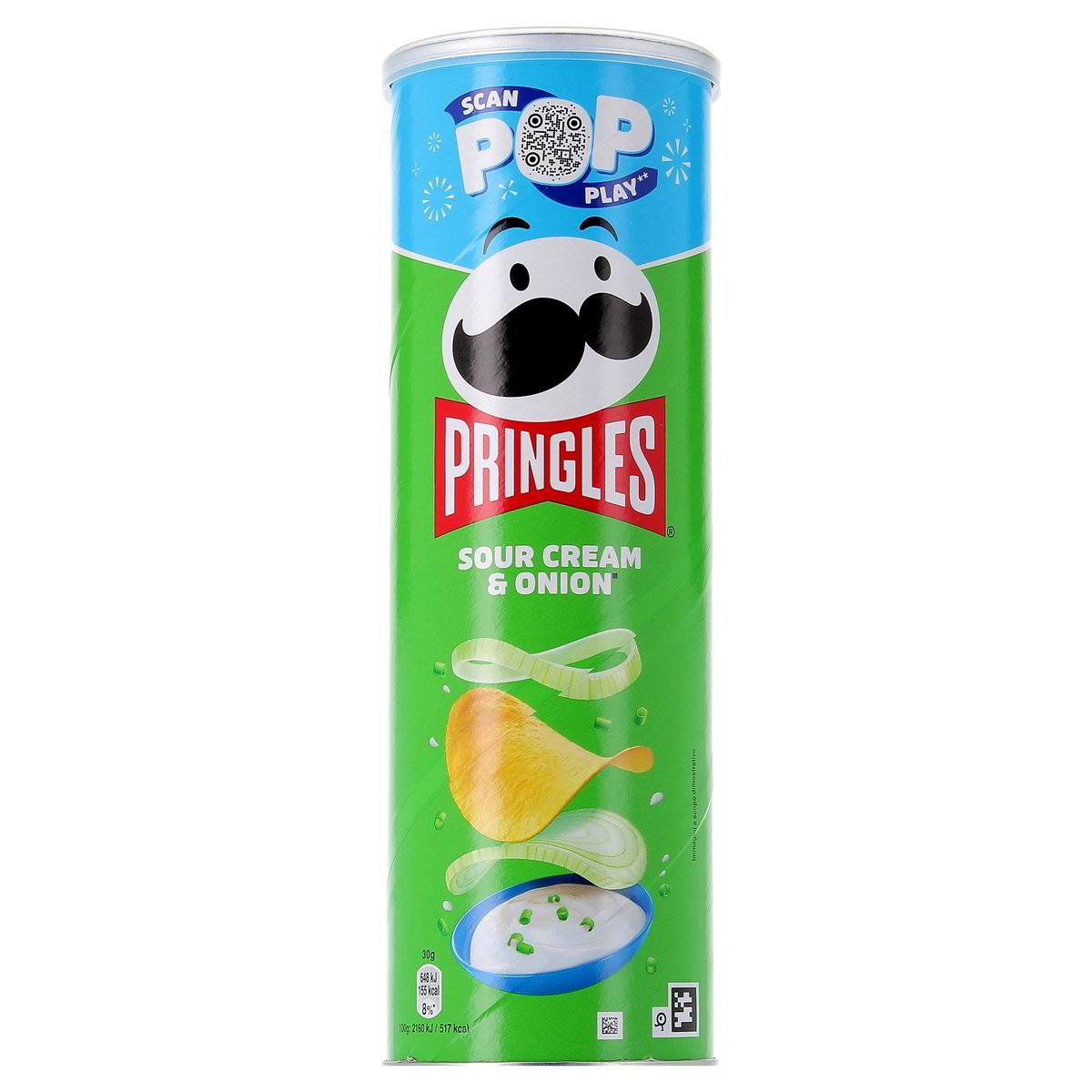 Pringles-Patatine-Cream-and-Onion-175-g Pringles Patatine Cream & Onion 175 g - immagine 1
