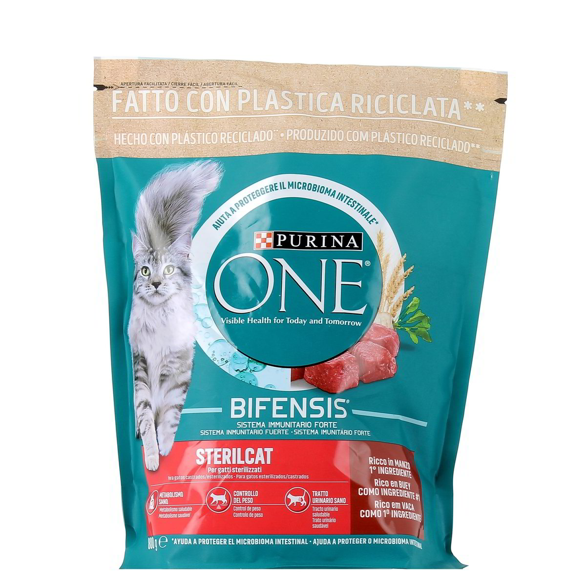 Purina-One-Sterilcat-Manzo-e-Frumento-800-g-1 Purina One Sterilcat Manzo e Frumento 800 g - immagine 1
