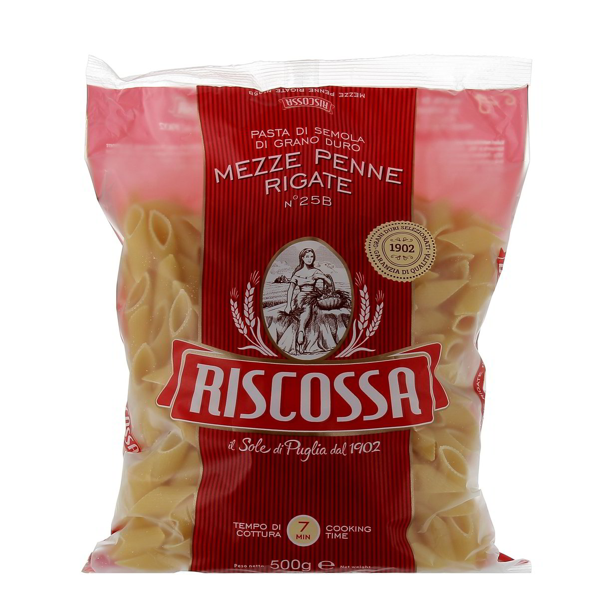 Riscossa-Pasta-Mezze-Penne-Ziti-500-g-1 Riscossa Pasta Mezze Penne Ziti 500 g - immagine 1