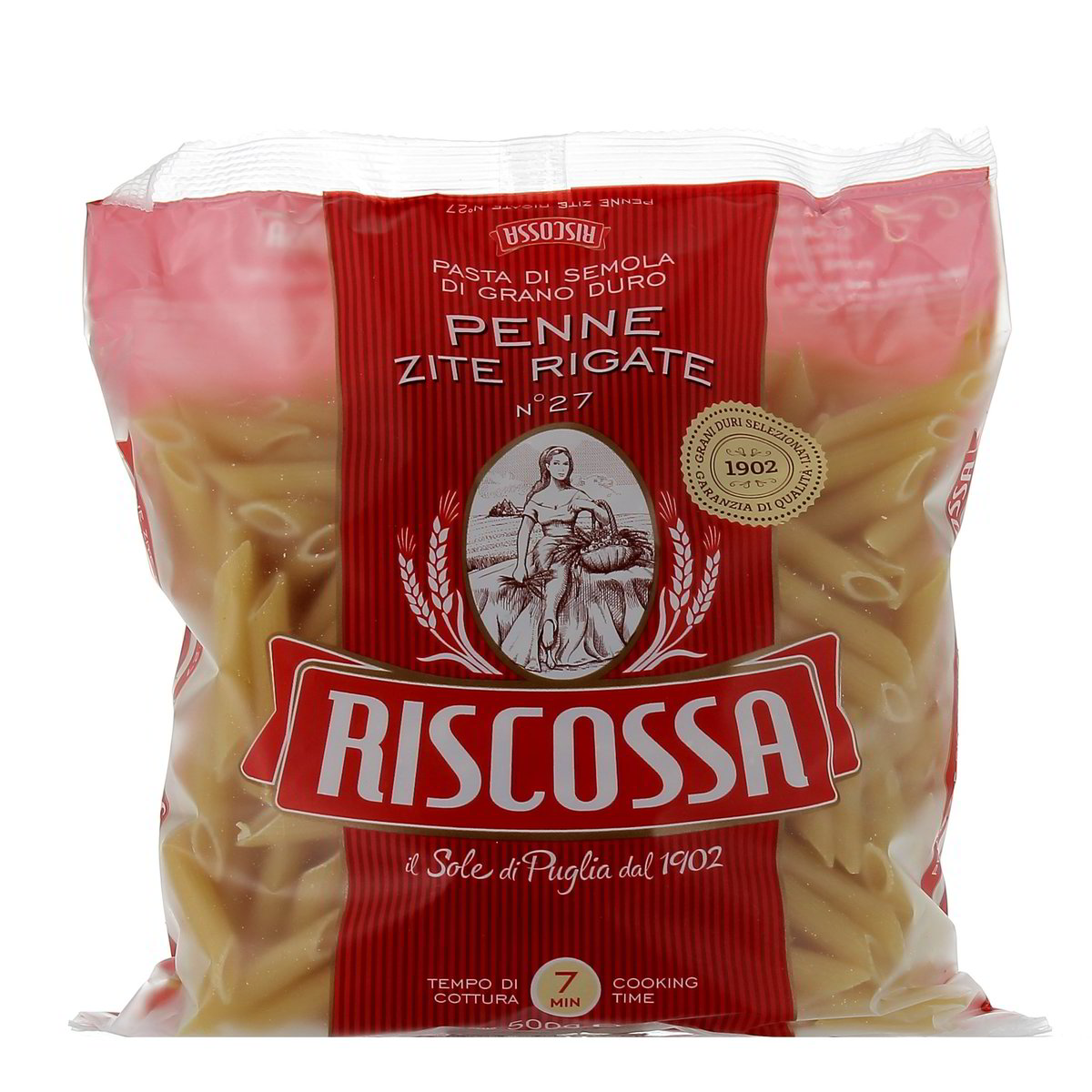 Riscossa-Pasta-Penne-Zite-Rigate-500-g Riscossa Pasta Penne Zite Rigate 500 g - immagine 1