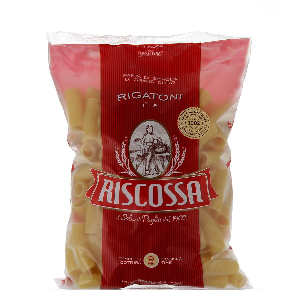 Riscossa-Pasta-Rigatoni-500-g Riscossa Pasta Rigatoni 500 g - immagine 1