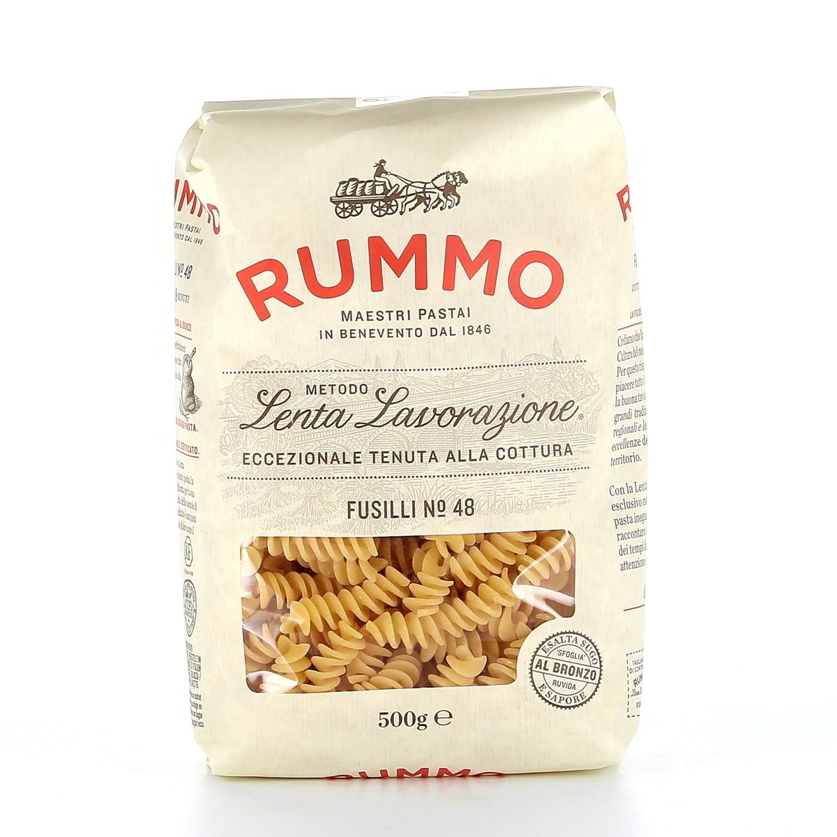 Rummo-Fusilli-Bio-Integrali-N-48-500-g Rummo Fusilli Bio Integrali N. 48 500 g - immagine 1