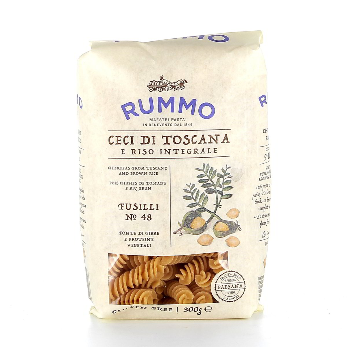Rummo-Fusilli-Ceci-e-Riso-300-g-1 Rummo Fusilli Ceci e Riso 300 g - immagine 1