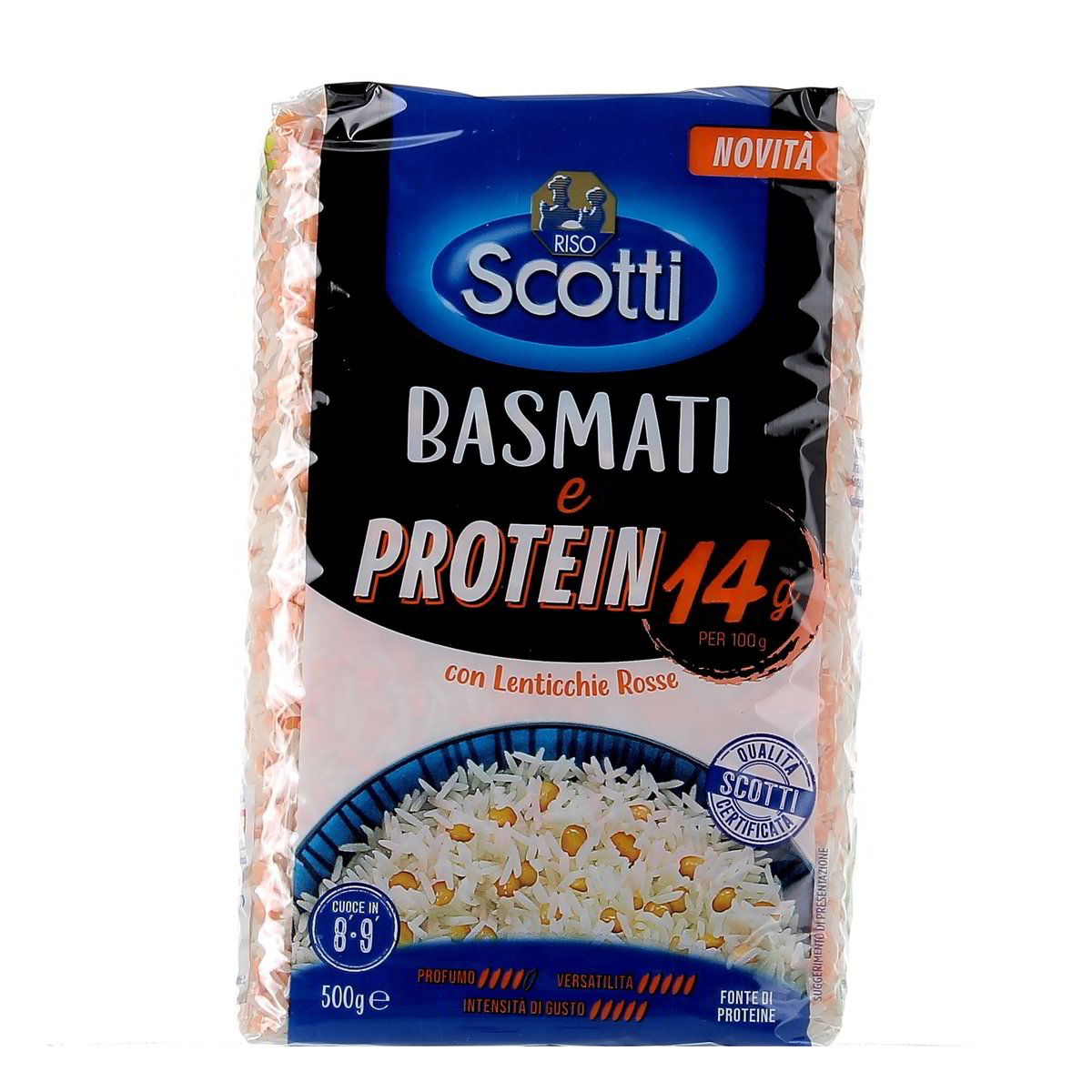 Scotti-Riso-Basmati-Protein-500-g Scotti Riso Basmati Protein 500 g - immagine 1